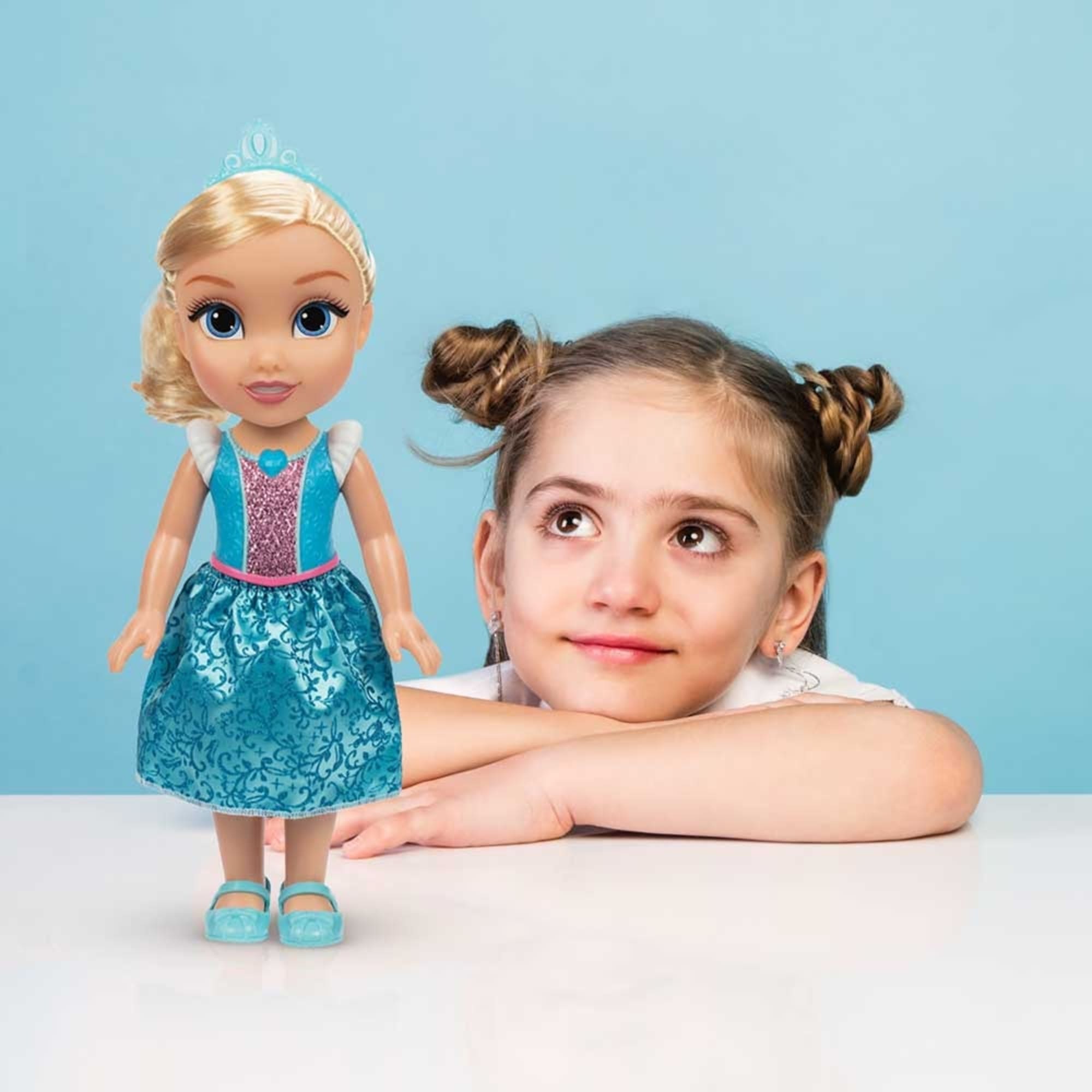 Boneca Disney Princesas Cinderela 38cm com Sapatos Removíveis +3 Anos Multikids - BR2015