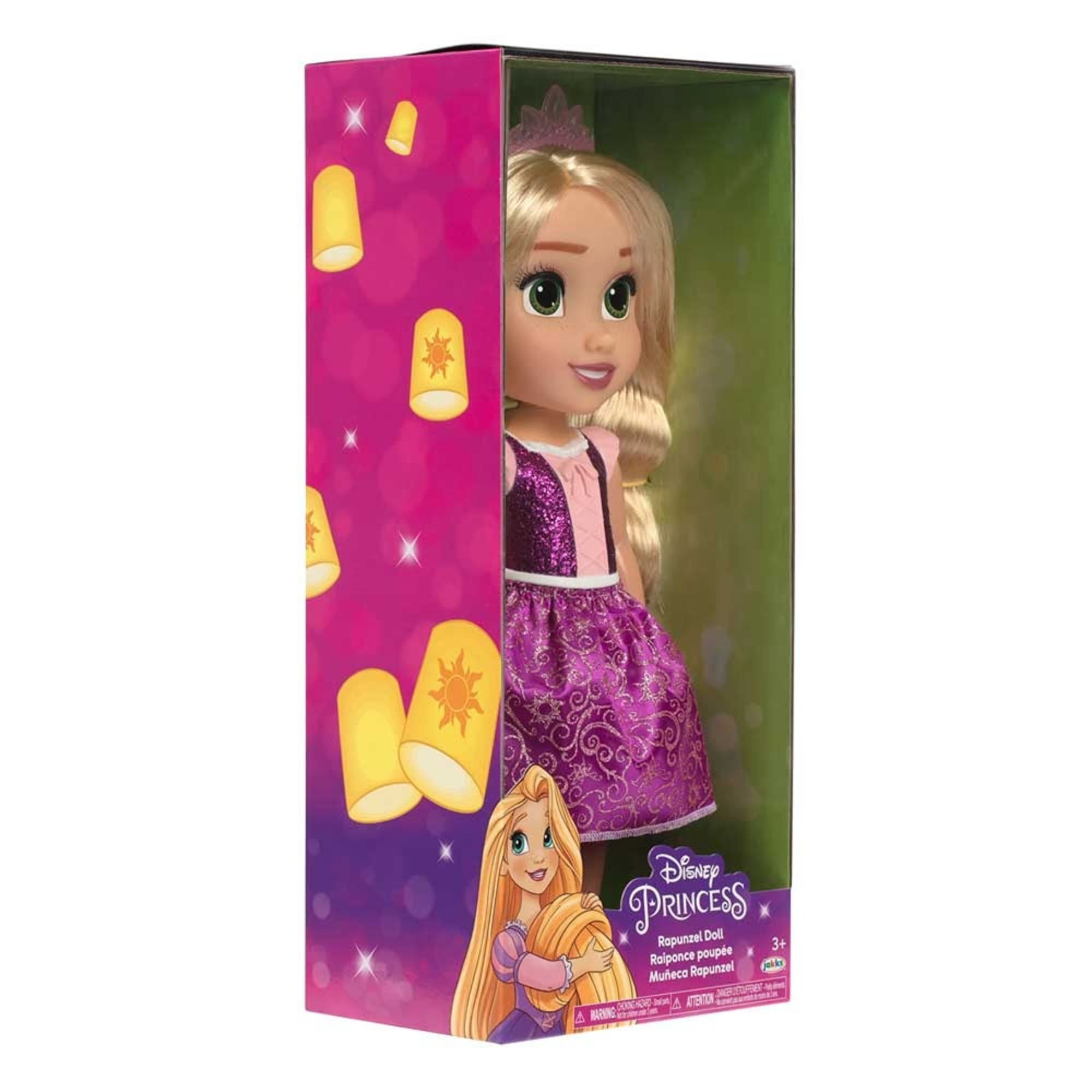 Boneca Disney Princesas Rapunzel 38cm com Sapatos Removíveis +3 Anos Multikids - BR2016