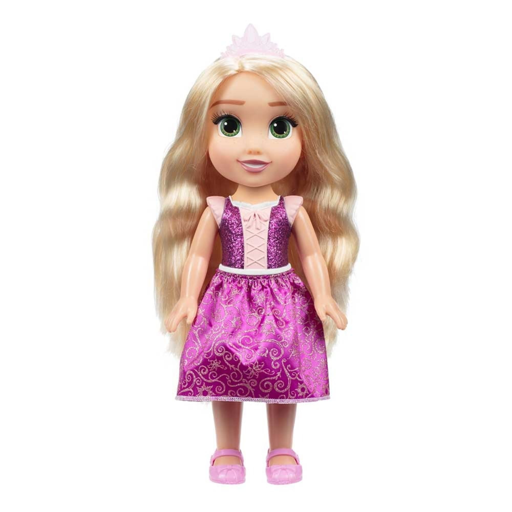 Boneca Disney Princesas Rapunzel 38cm com Sapatos Removíveis +3 Anos Multikids - BR2016