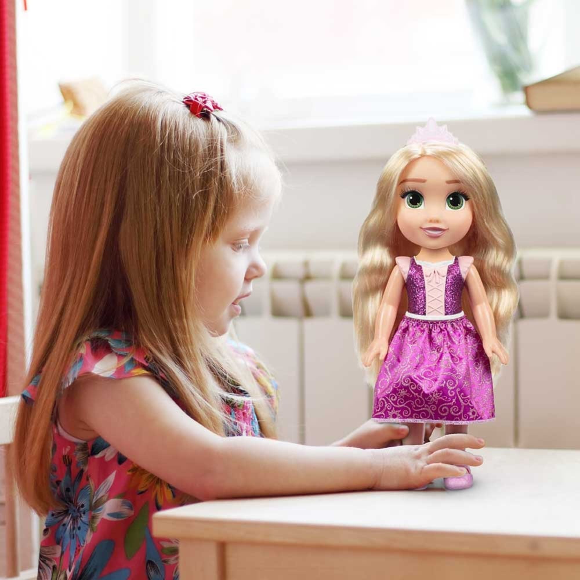 Boneca Disney Princesas Rapunzel 38cm com Sapatos Removíveis +3 Anos Multikids - BR2016
