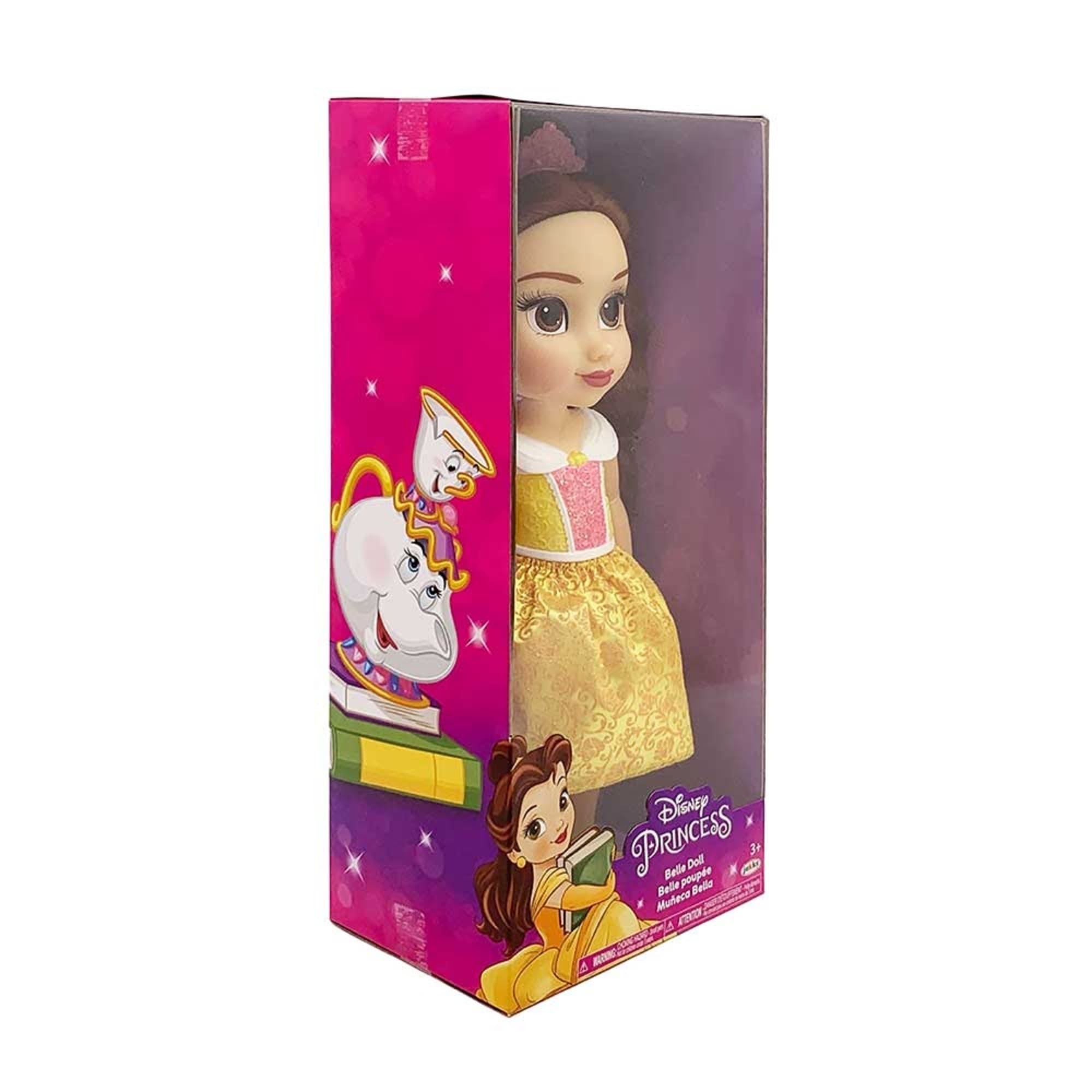Boneca Disney Princesas Bela 38cm com Sapatos Removíveis +3 Anos Multikids - BR2018