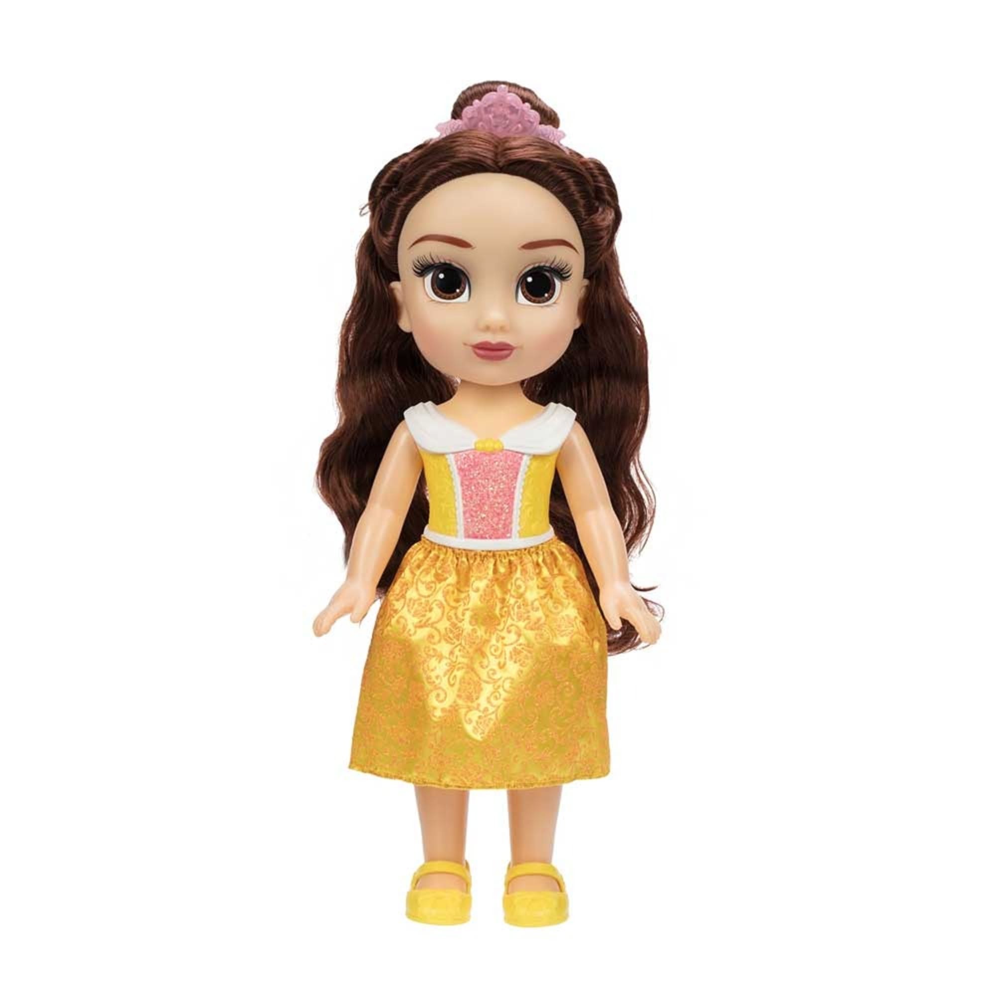 Boneca Disney Princesas Bela 38cm com Sapatos Removíveis +3 Anos Multikids - BR2018