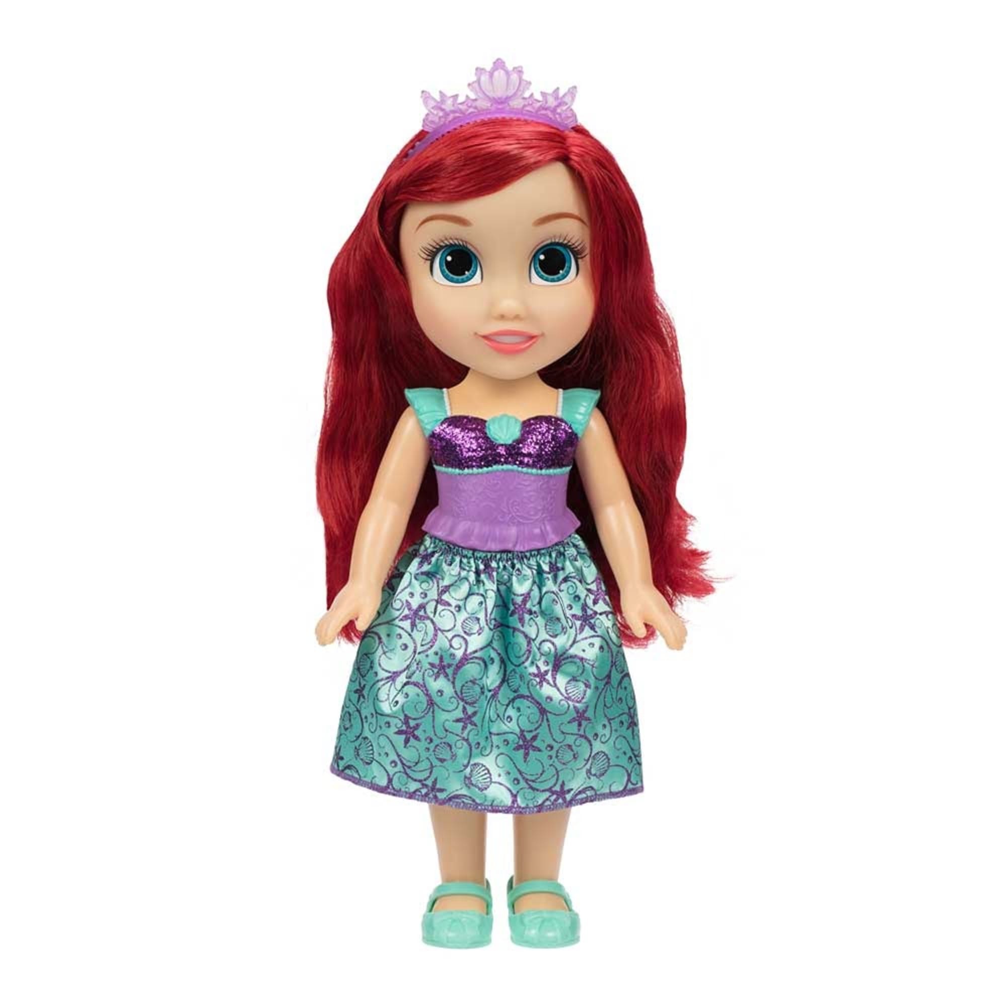 Boneca Disney Princesas Ariel 38cm para Crianças a Partir de 3 Anos Multikids - BR2019