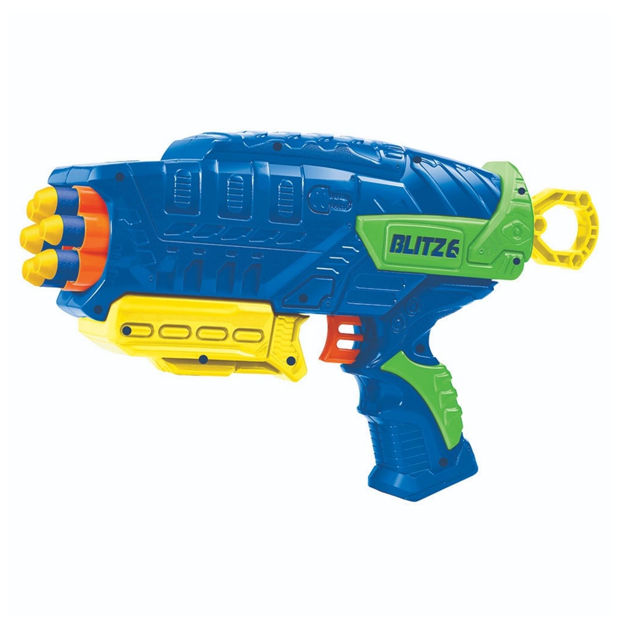 X-Target Blitz com 12 Dardos Azul Alcance de 25m Multikids - BR2026