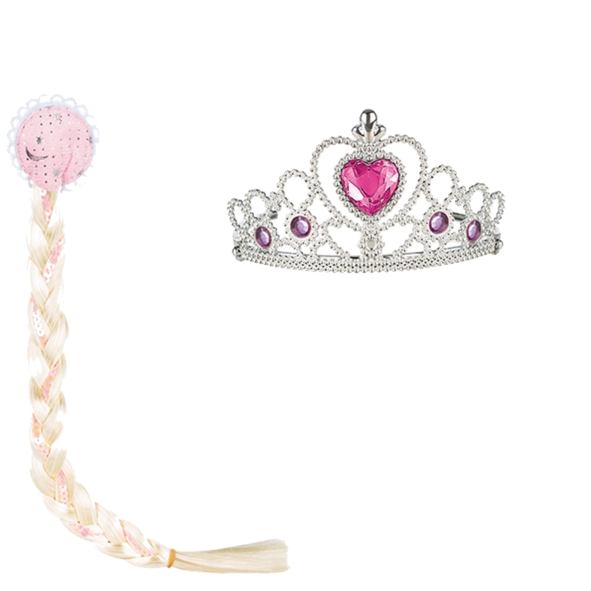 Kit Acessórios de Princesa Princess Me Box Rosa Multikids - BR2038
