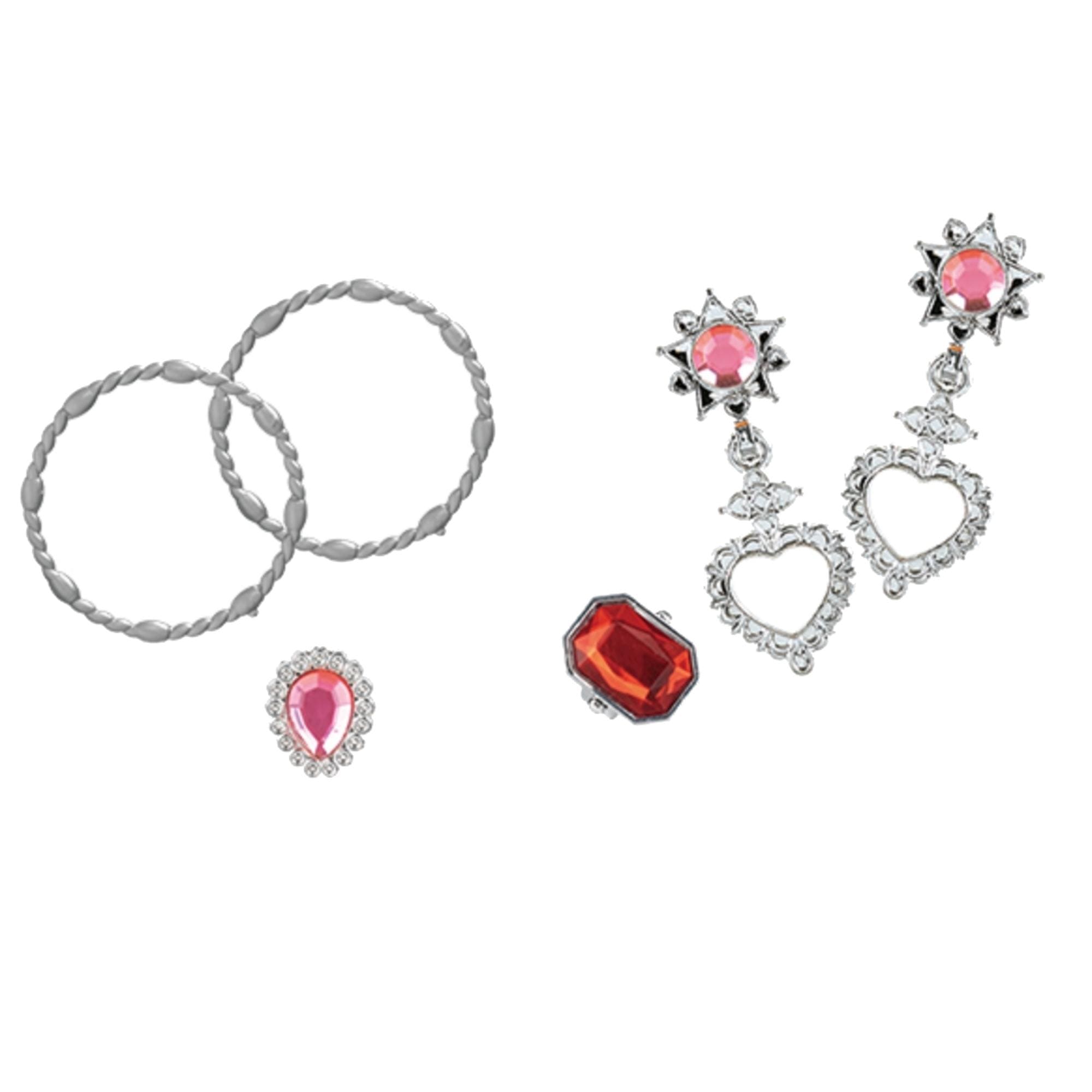 Kit Acessórios de Princesa Princess Me Box Rosa Multikids - BR2038