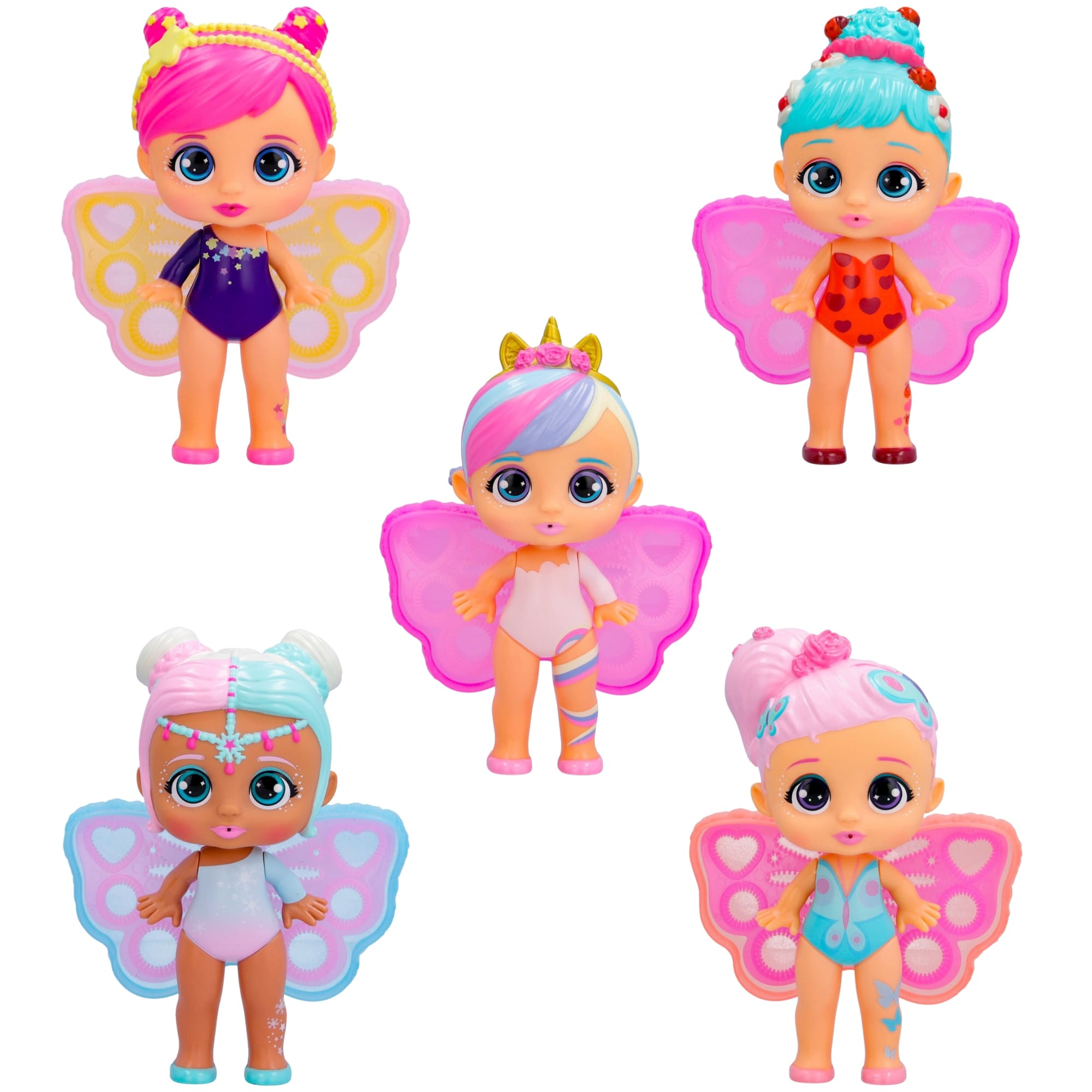 Boneca Bloopies Magic Bubbles 5 Modelos Sortidos Unitário c/ Solução de Bolhas Multikids - BR2082