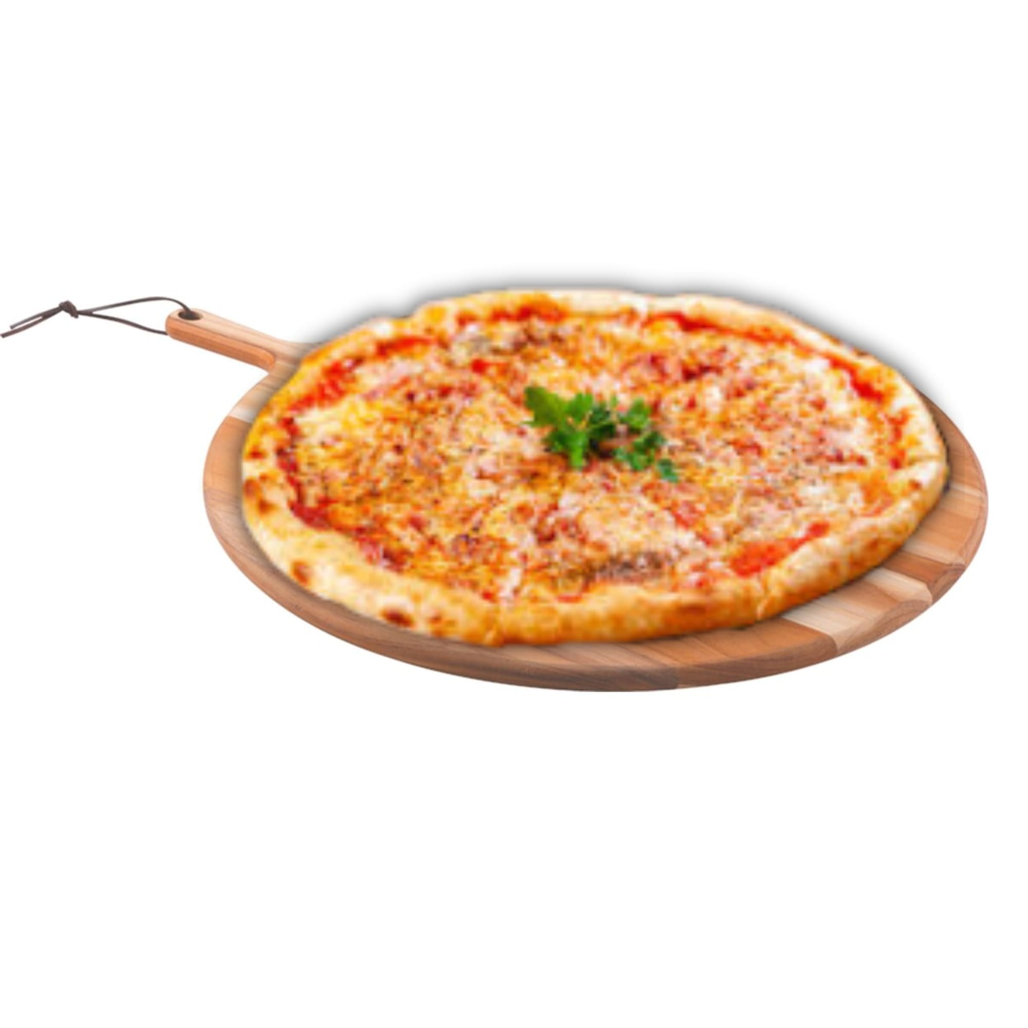 Tábua Redonda Para Pizza em Madeira Teca FSC Tramontina - 13414351