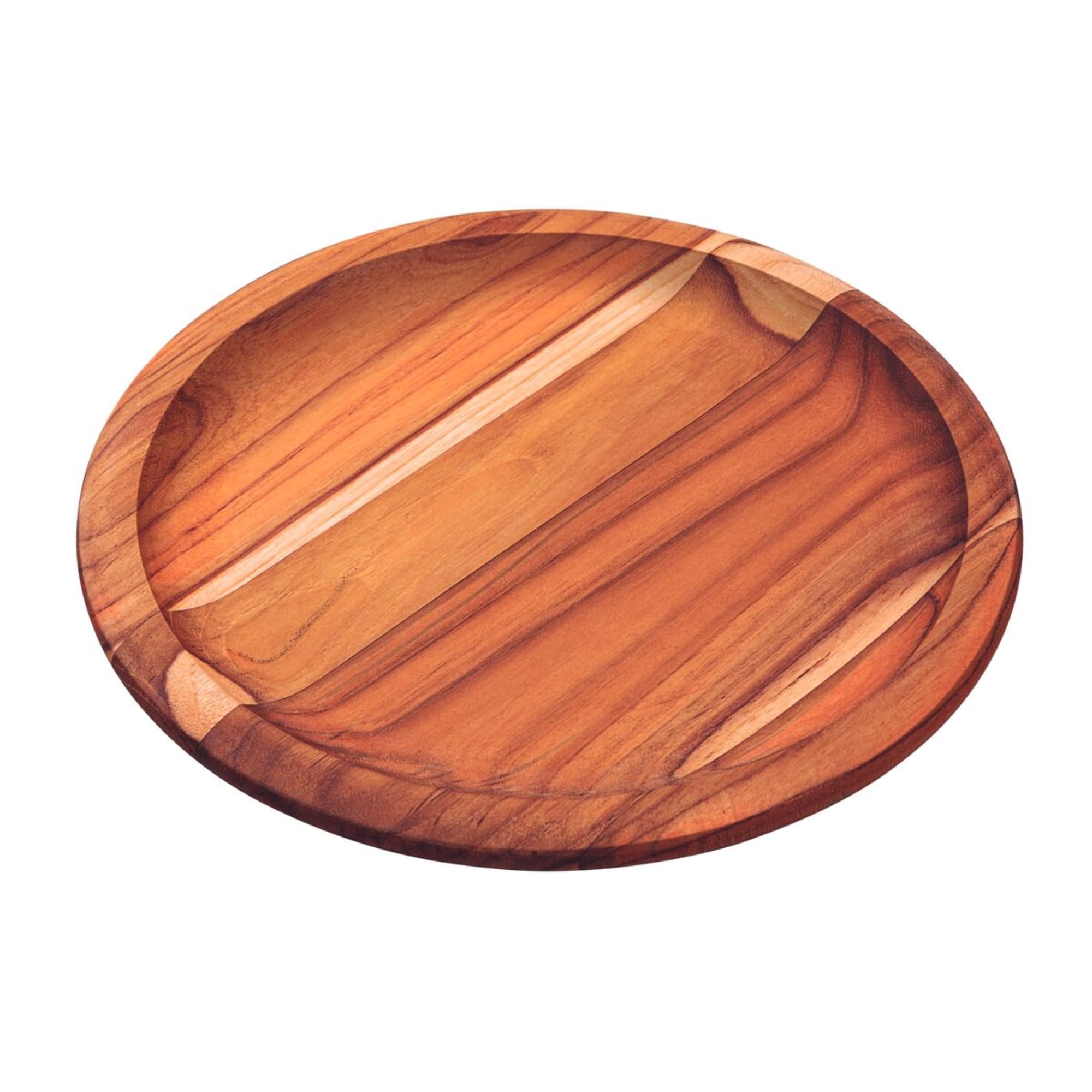 Prato de Madeira Fsc Reflorestada Organic Com Proteção em Óleo Mineral 26cm Tramontina - 13513351