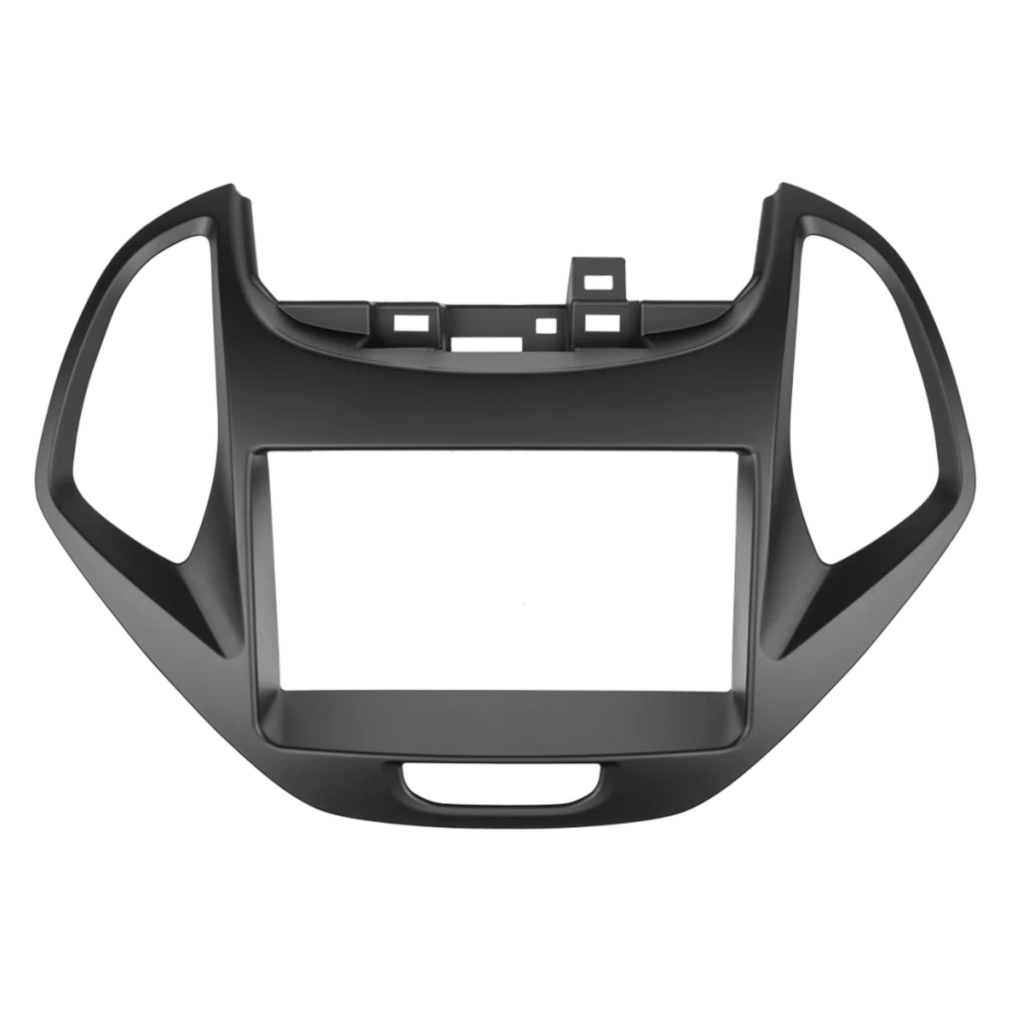 Moldura 2 Din Preto Fosco KA e KA+ (Plus) 2018 a 2019 JP/CH Sem Computador De Bordo - Permak 89/C10