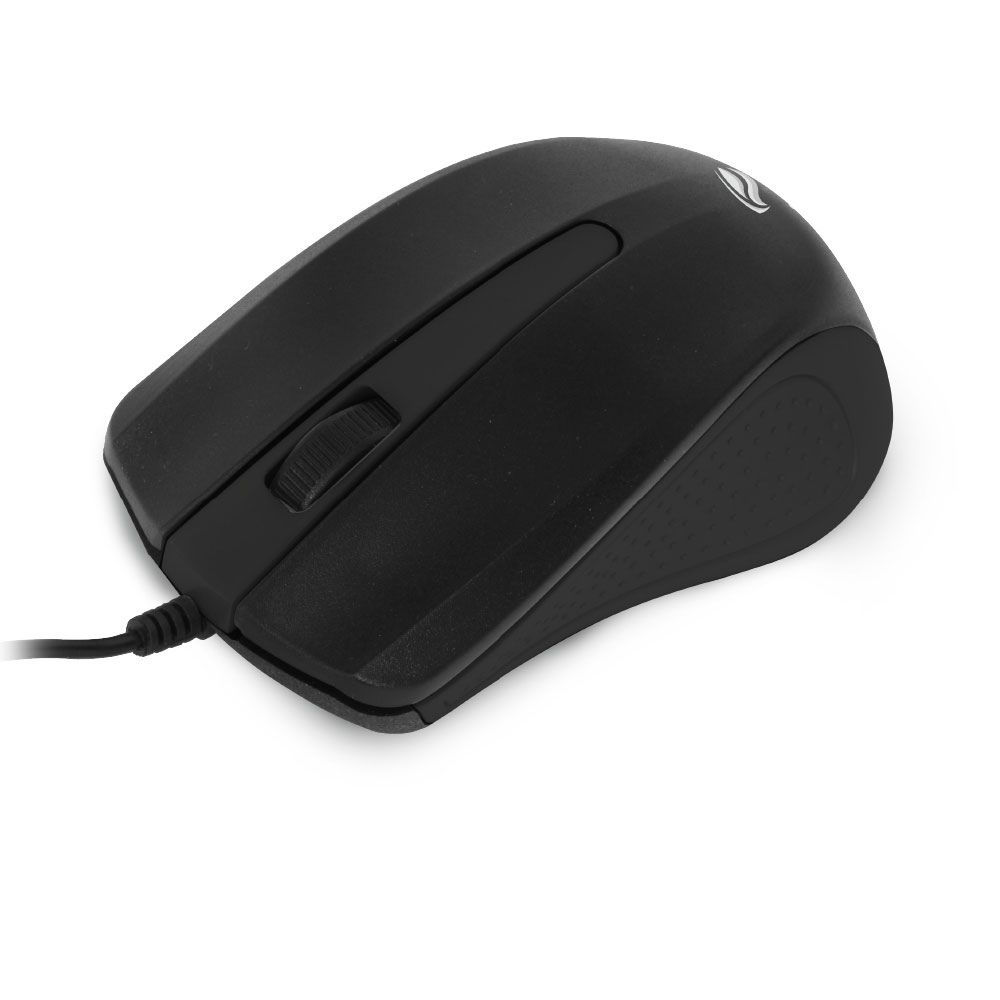 Mouse USB Óptico 1000dpi MS-20BK Preto - C3Tech