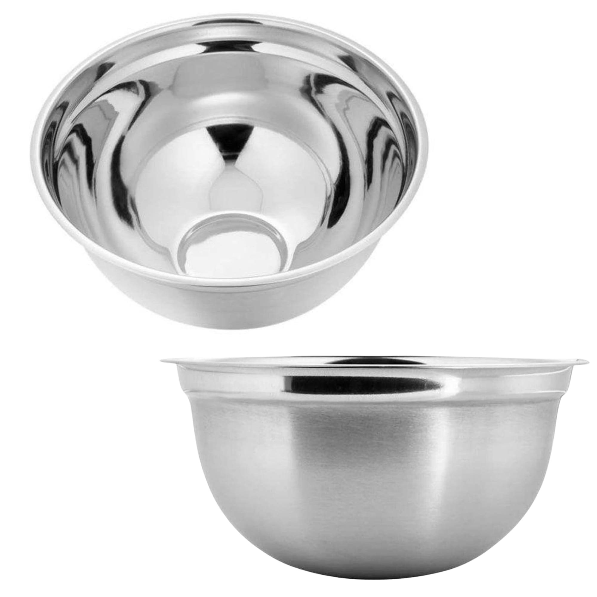 Conjunto de Tigelas 3 Peças Suprema em Aço Inox Durável Brinox - 2107/100