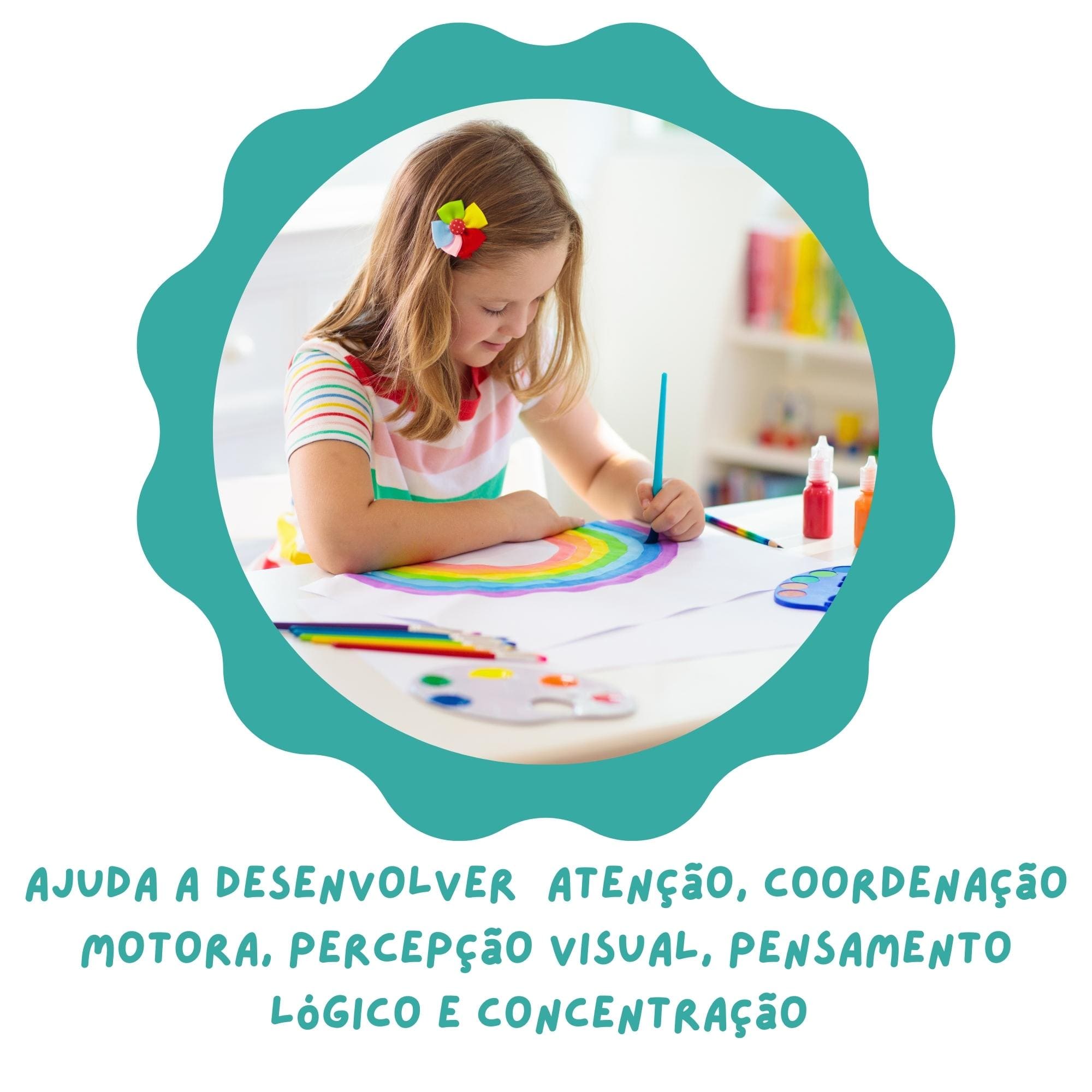 Brinquedo Quadro de Pintura do Blue's Clues c/ 6 Canetas e Apagador Xalingo - 21801