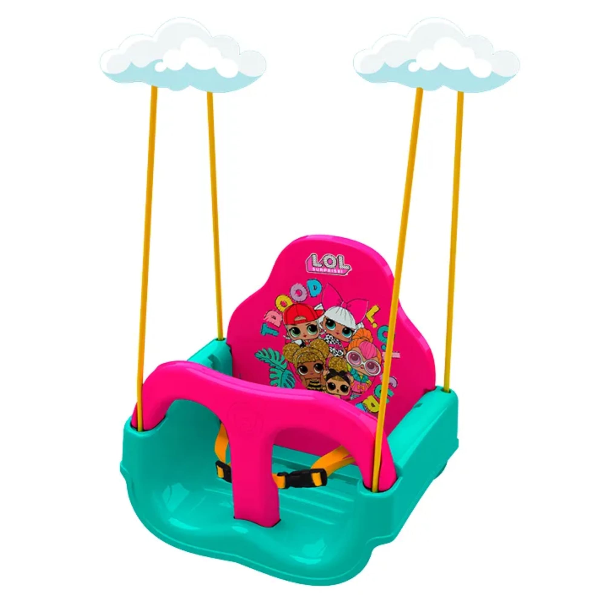 Balanço Infantil Plástico LOL Suprise para Crianças entre 19-36 Meses Xalingo - 21832