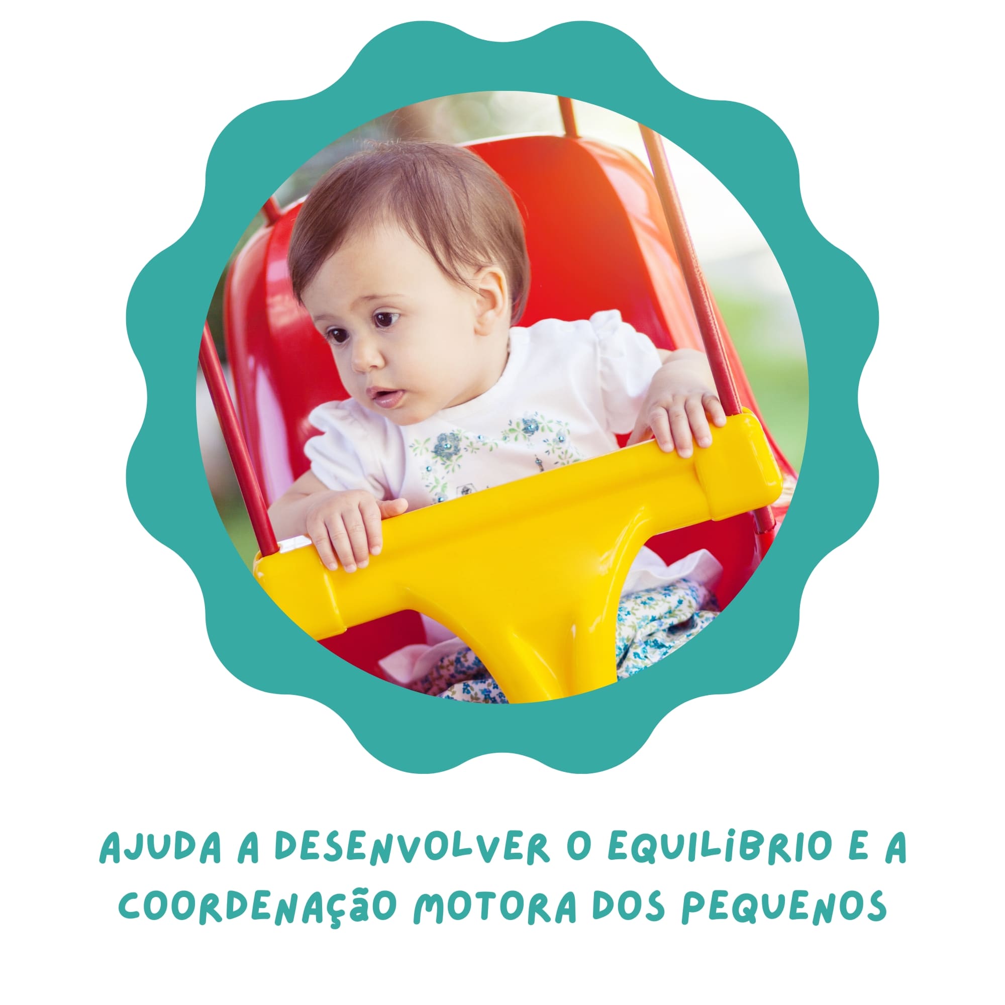 Balanço Infantil Plástico LOL Suprise para Crianças entre 19-36 Meses Xalingo - 21832