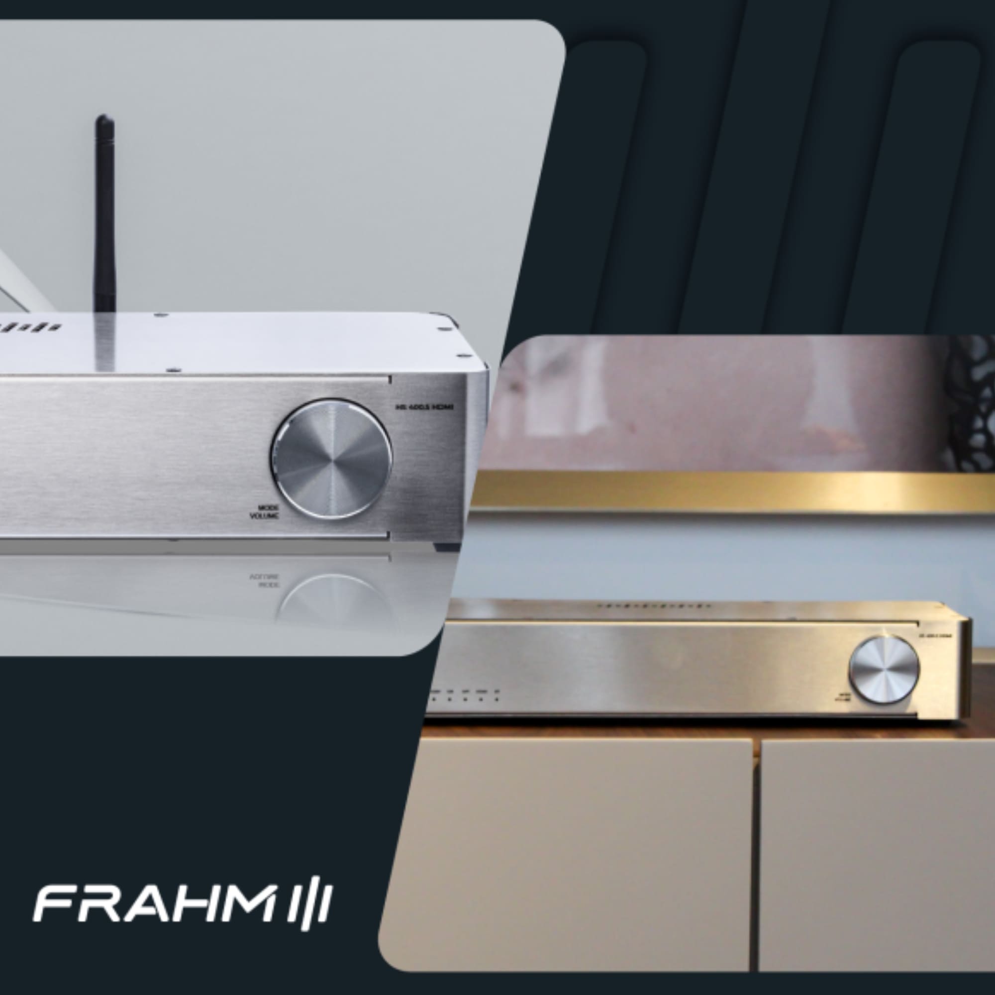 Amplificador Home Sense HS400.5 HDMI 400W (5x 80W) 4 Ohms Bluetooth AUX (P2) Óptico - Frahm 32277