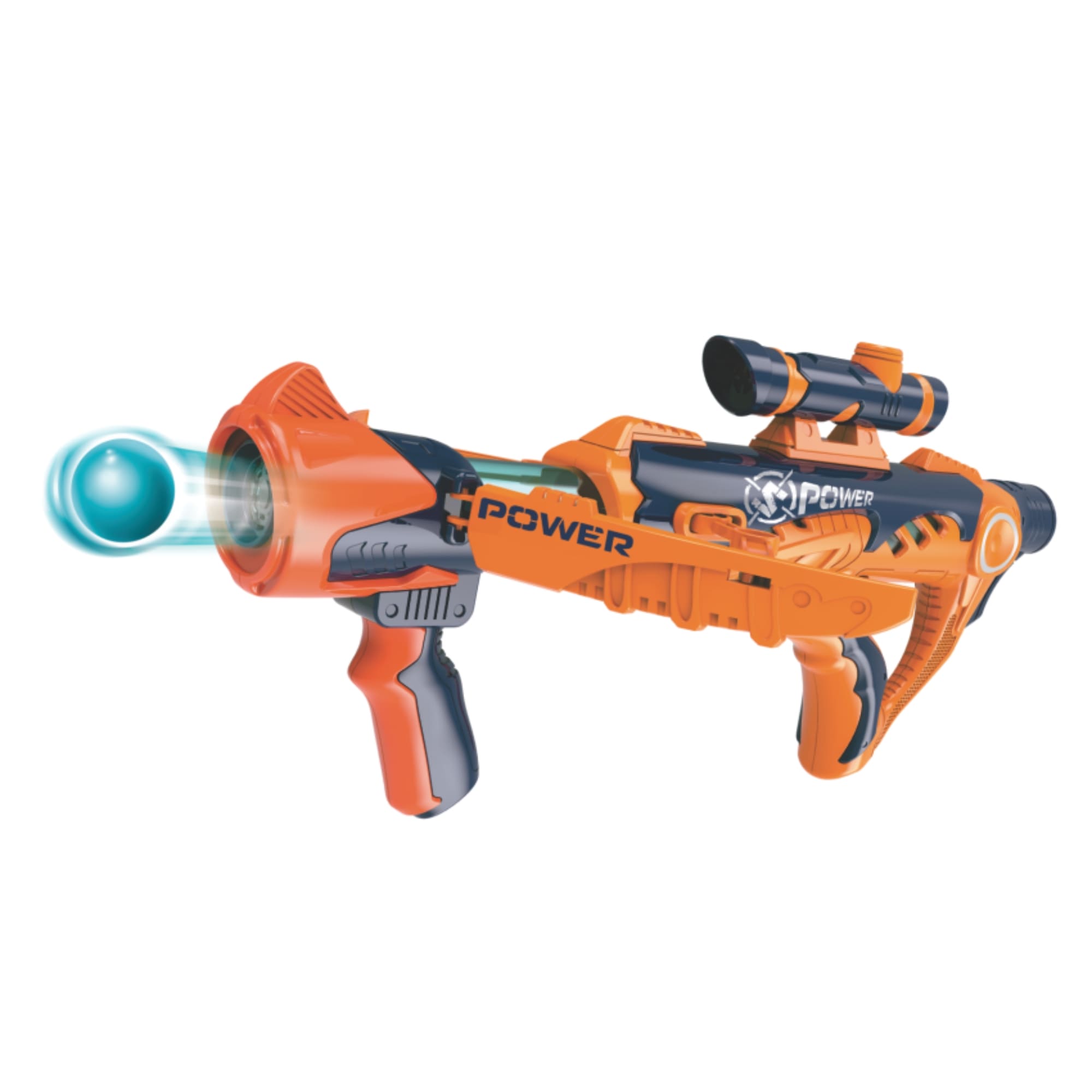 Brinquedo Lançador Pow Pow Blaster com 12 Bolinhas Fenix Brinquedos - PPL-983