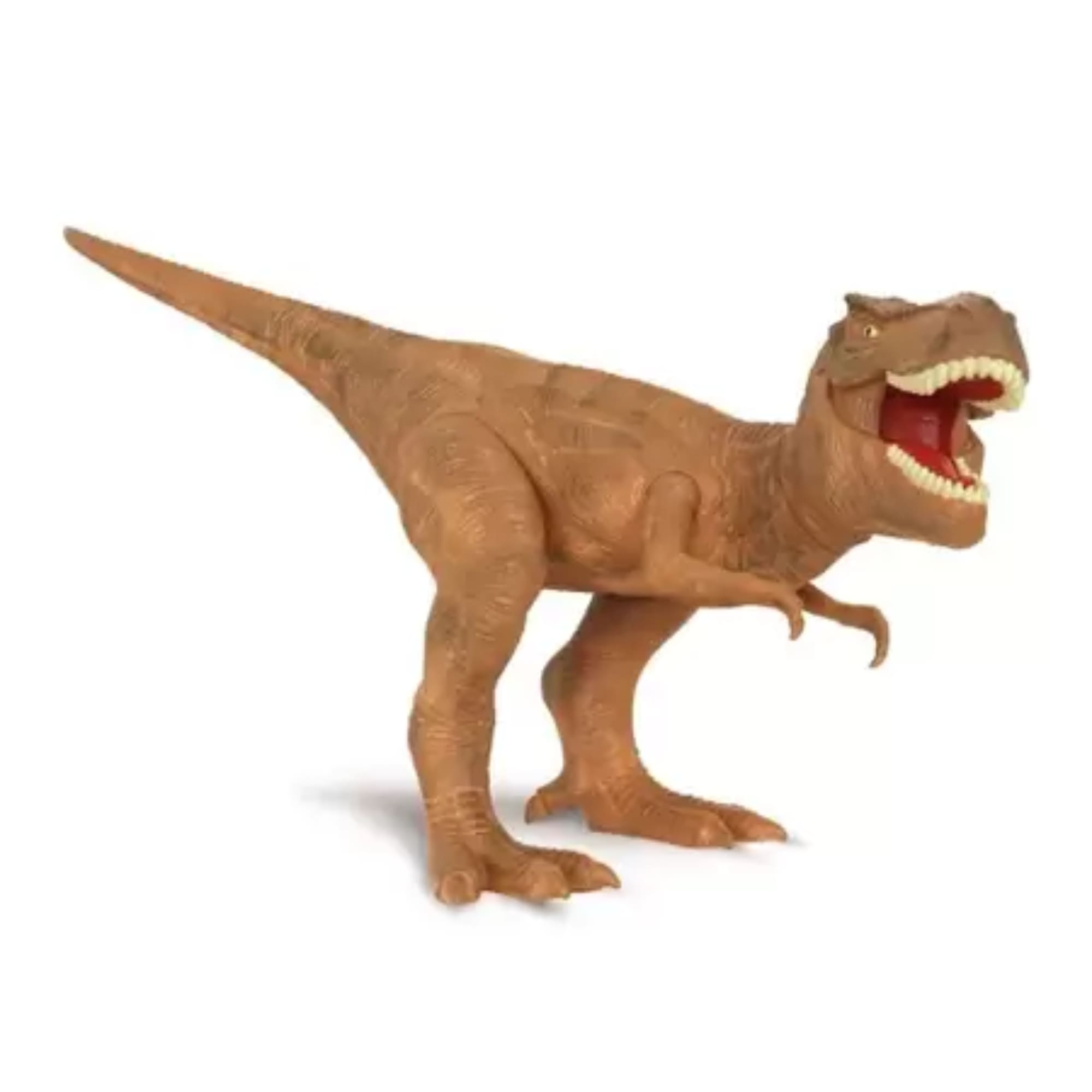 Boneco Dino World Kids Tyranossaurus Rex Faz Sons de Dinossauro de Verdade +3 Anos Cotiplás - 2088