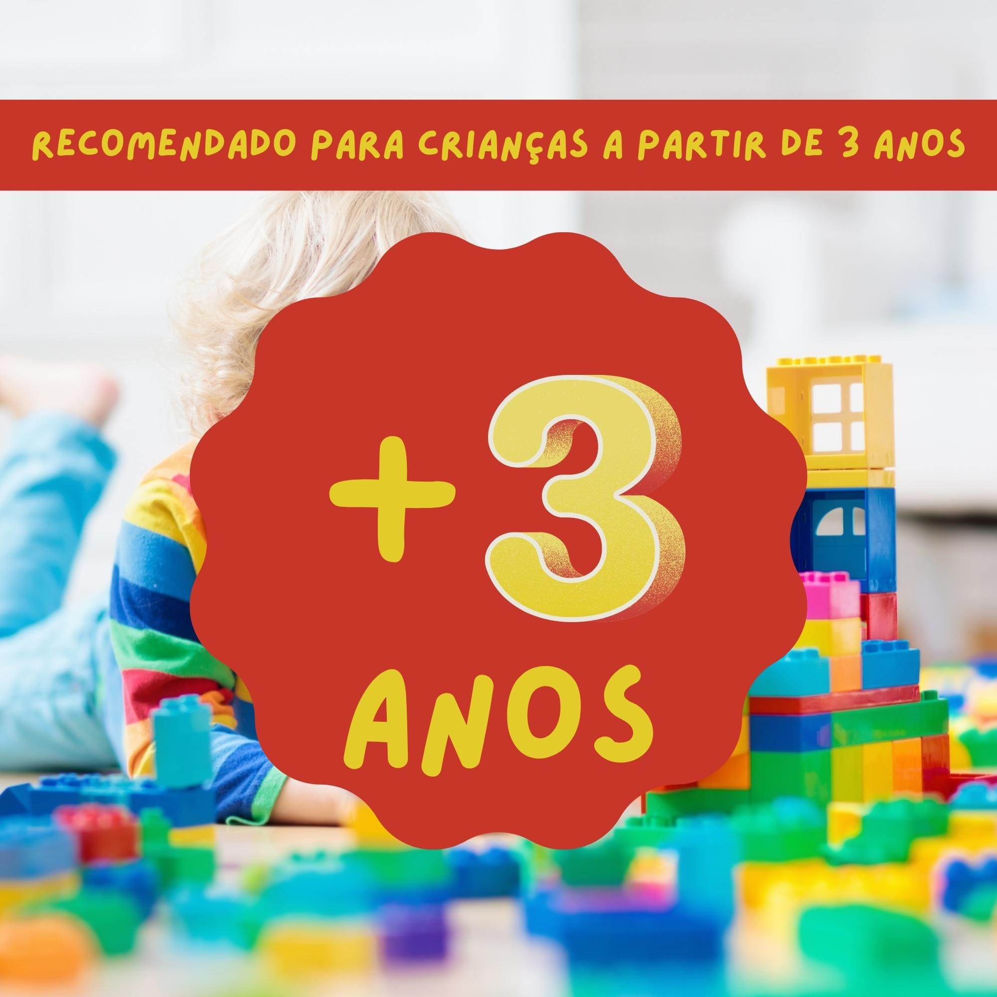 Boneco Dino World Babys Mamute com Massinha e Molde Recomendado Crianças 3 Anos Cotiplás - 2342
