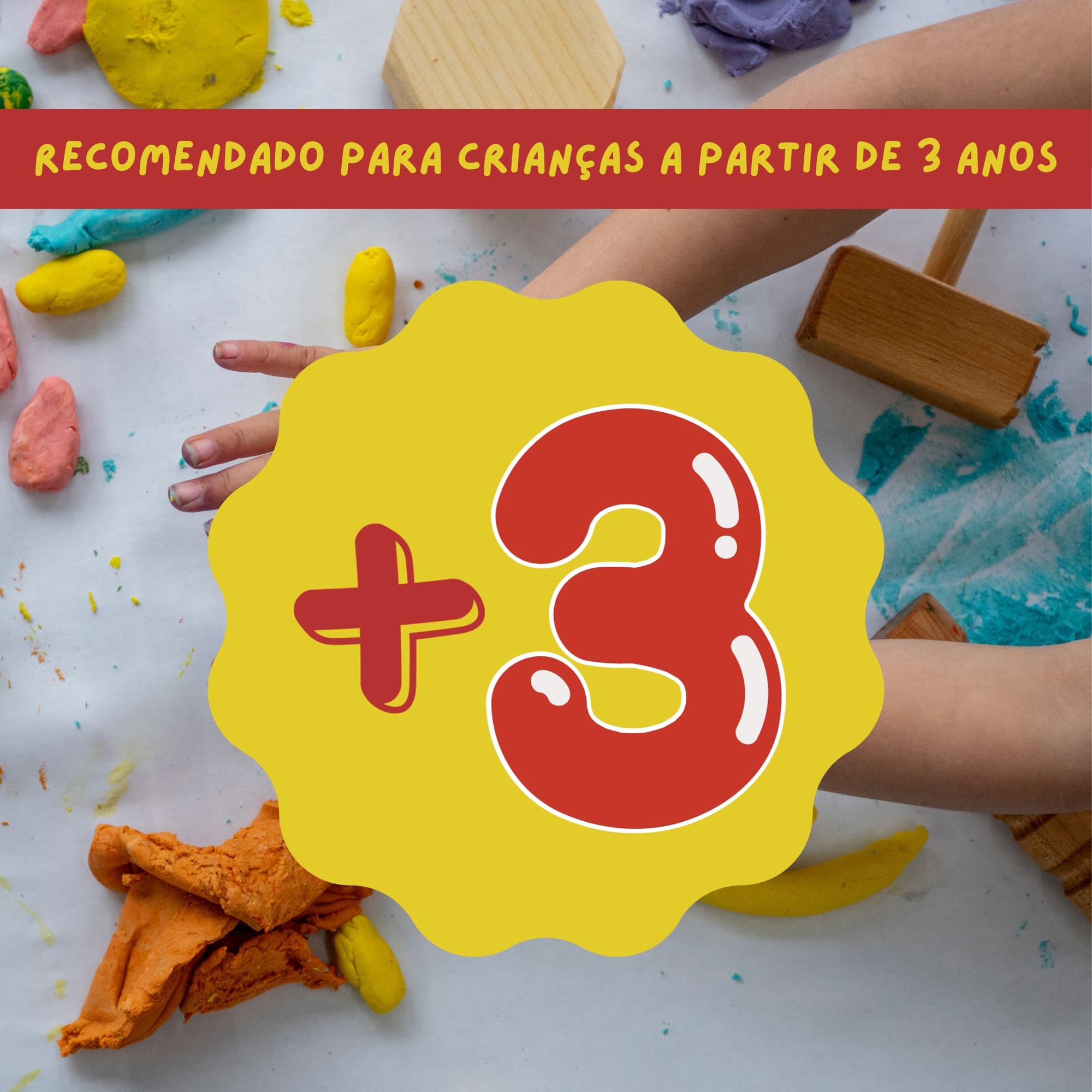 Brinquedo Massinha Modelar Atóxica Tutti Frutti c/ Molde de Animais Cotiplas - 2630