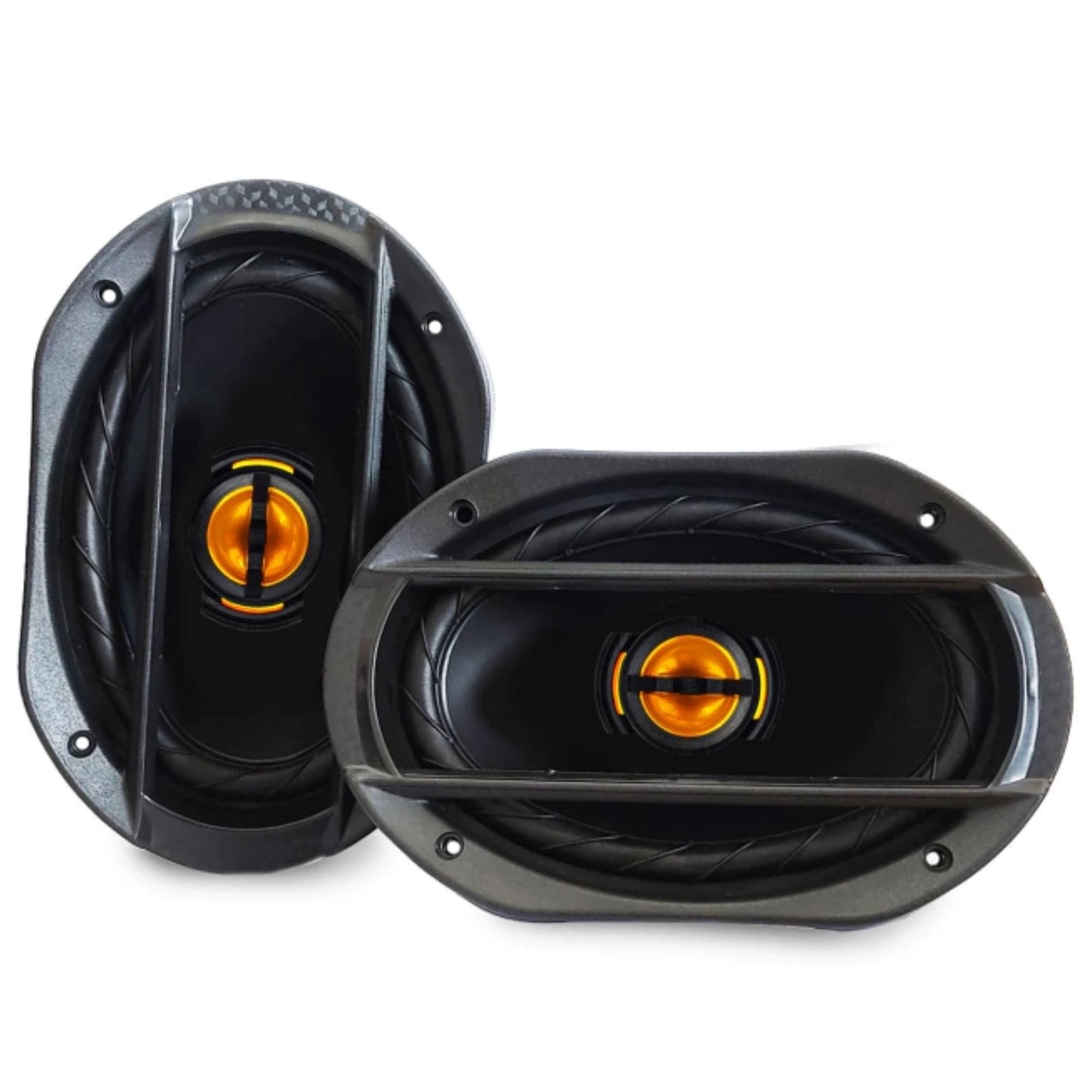 Kit de Alto-falantes Automotivos JB69 Flex 6x9 Polegadas 110W 4 Ohms Preto Leson - 2LS055069