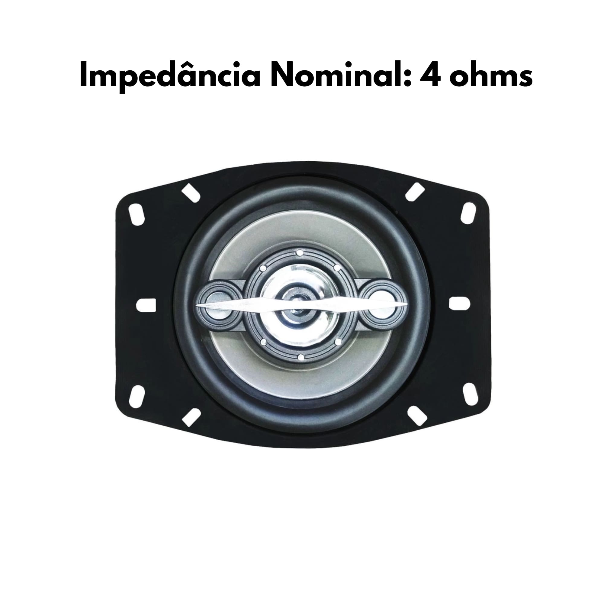 Kit Par Alto Falante Leson Quadriaxial 4x6 200W 4 Polegadas 4 Ohms Leson - 2LS100046