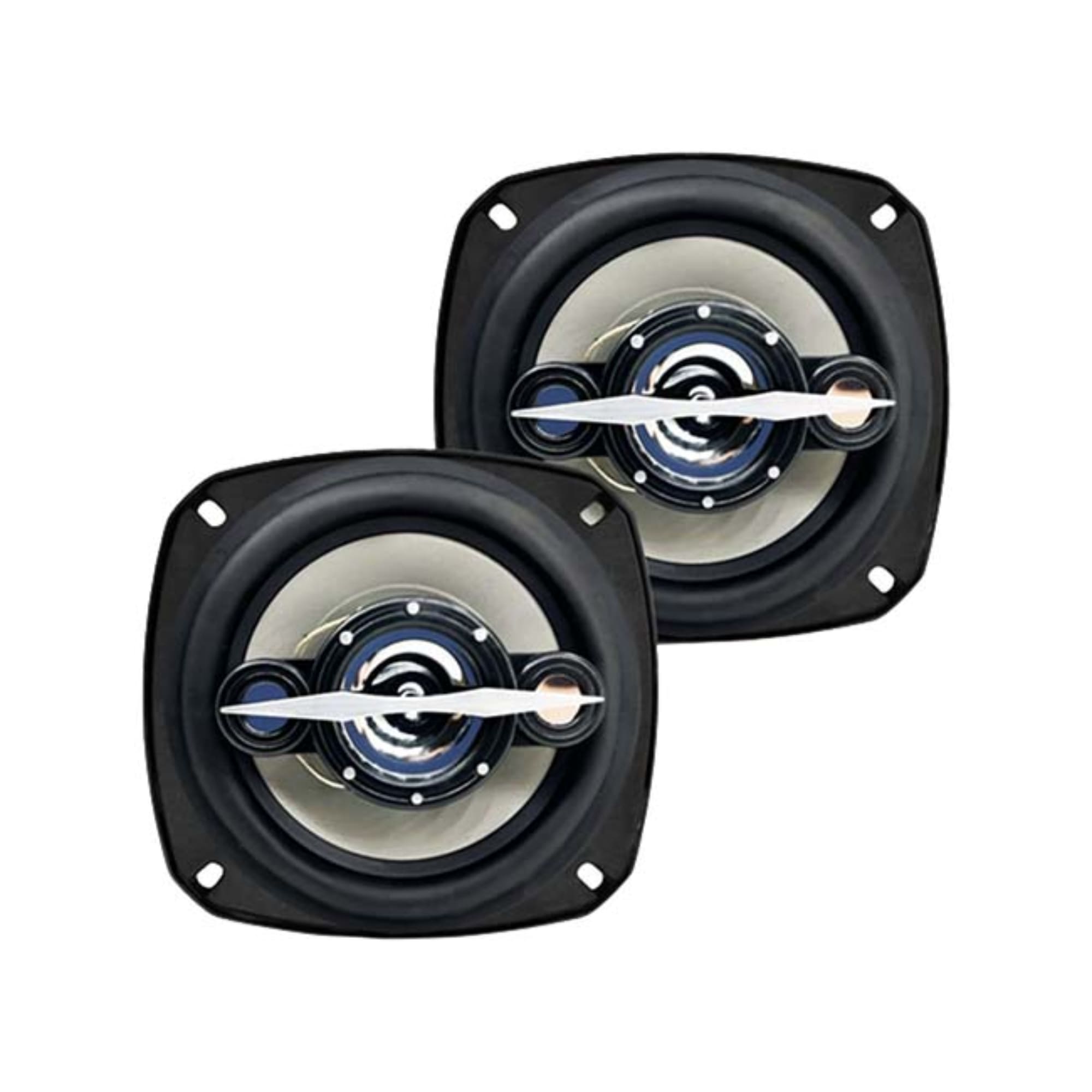 Kit Par Alto Falante 4 Polegadas Quadriaxial Leson Ls4 200W 4 Ohms Auto Leson 2LSNE0040