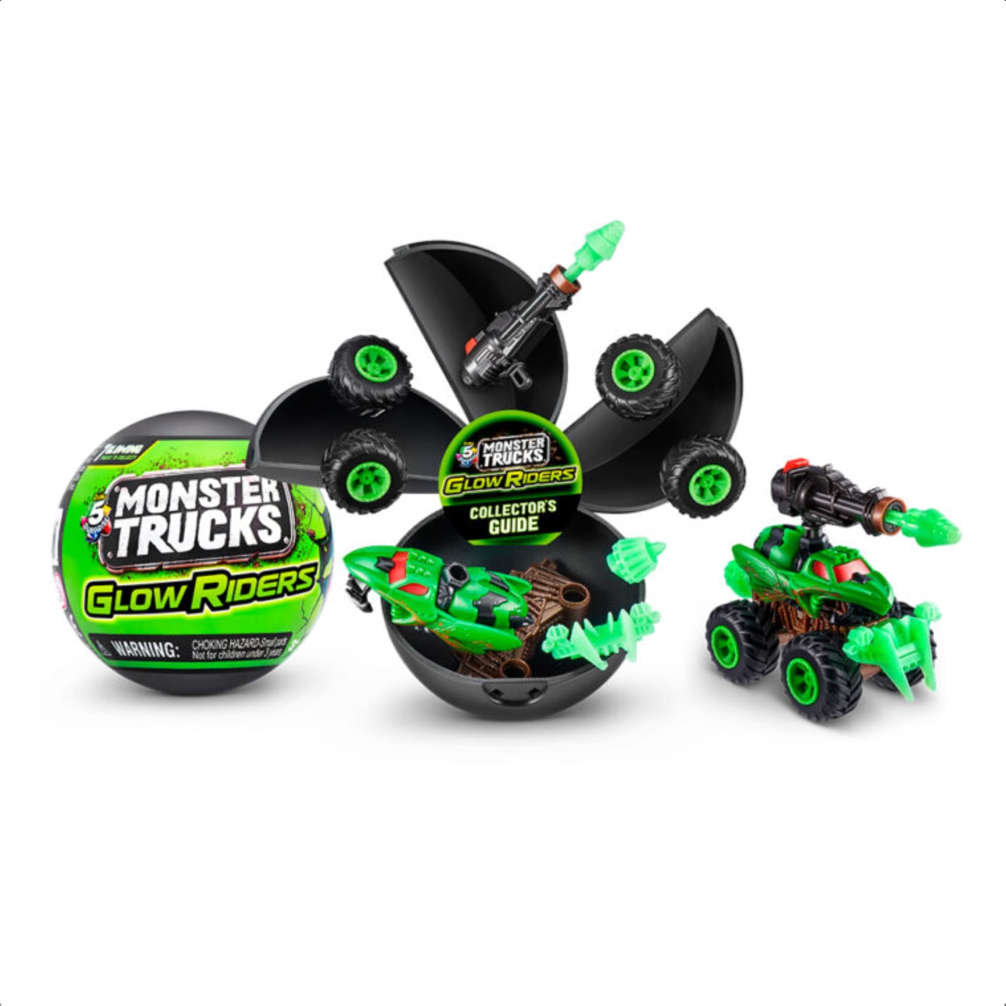 Brinquedo 5 Surprise Bolinha Surpresa Miniatura Vários Modelos Sortidos - Xalingo Modelo:Monster Truck