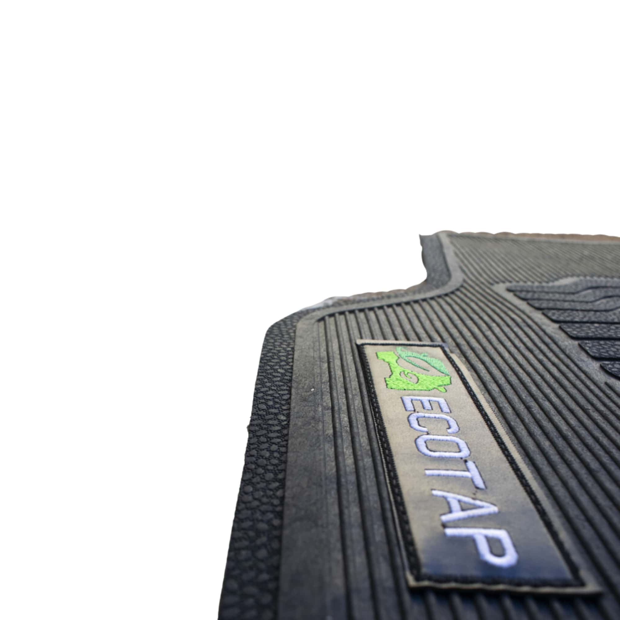 Tapete Para Carro 04 Peças Preto Adaptável Universal Unitário Ecotap - U2872