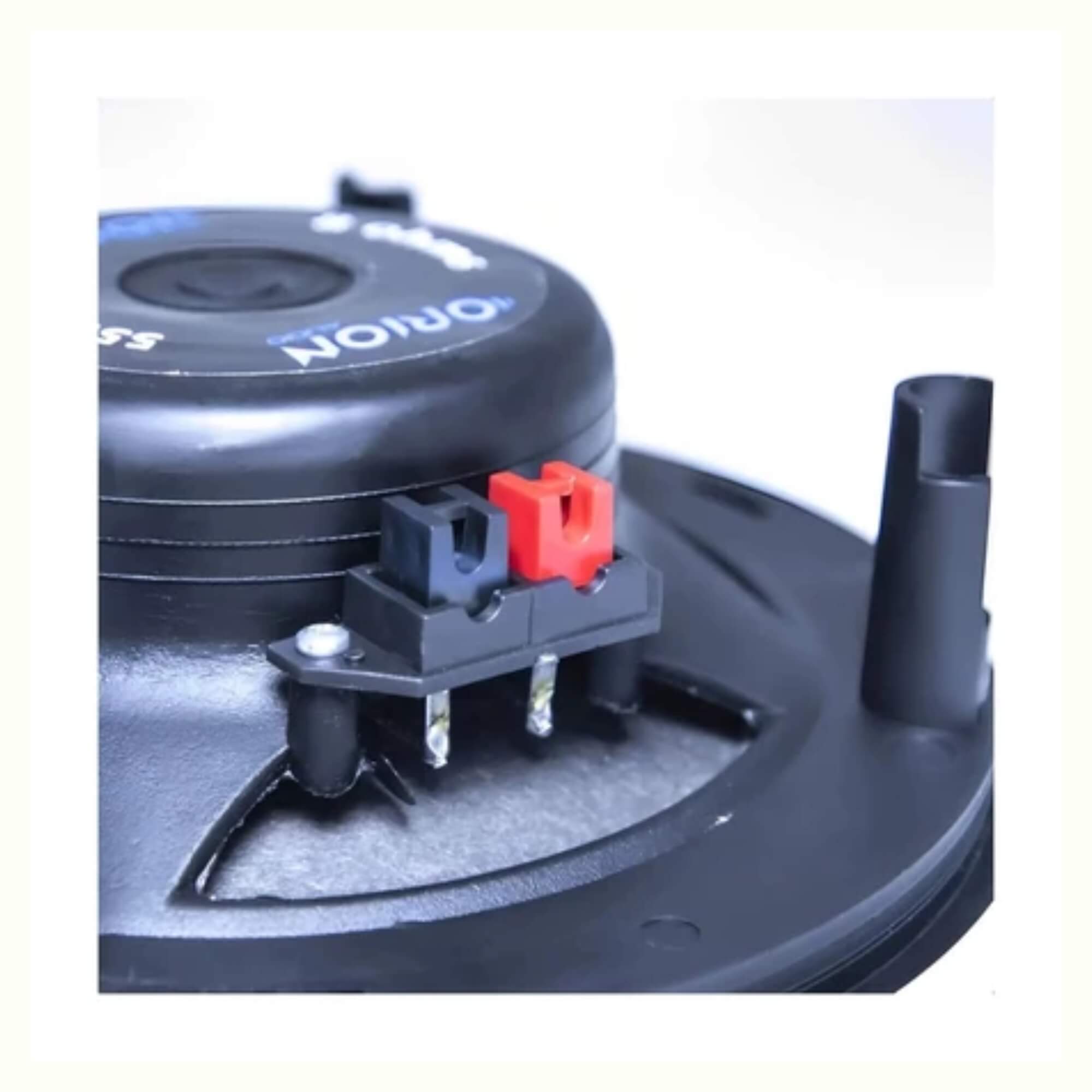 Kit Par de Arandelas Redonda Orion Full Range 6P 55W 8R Preta Leson - 2LS00078P