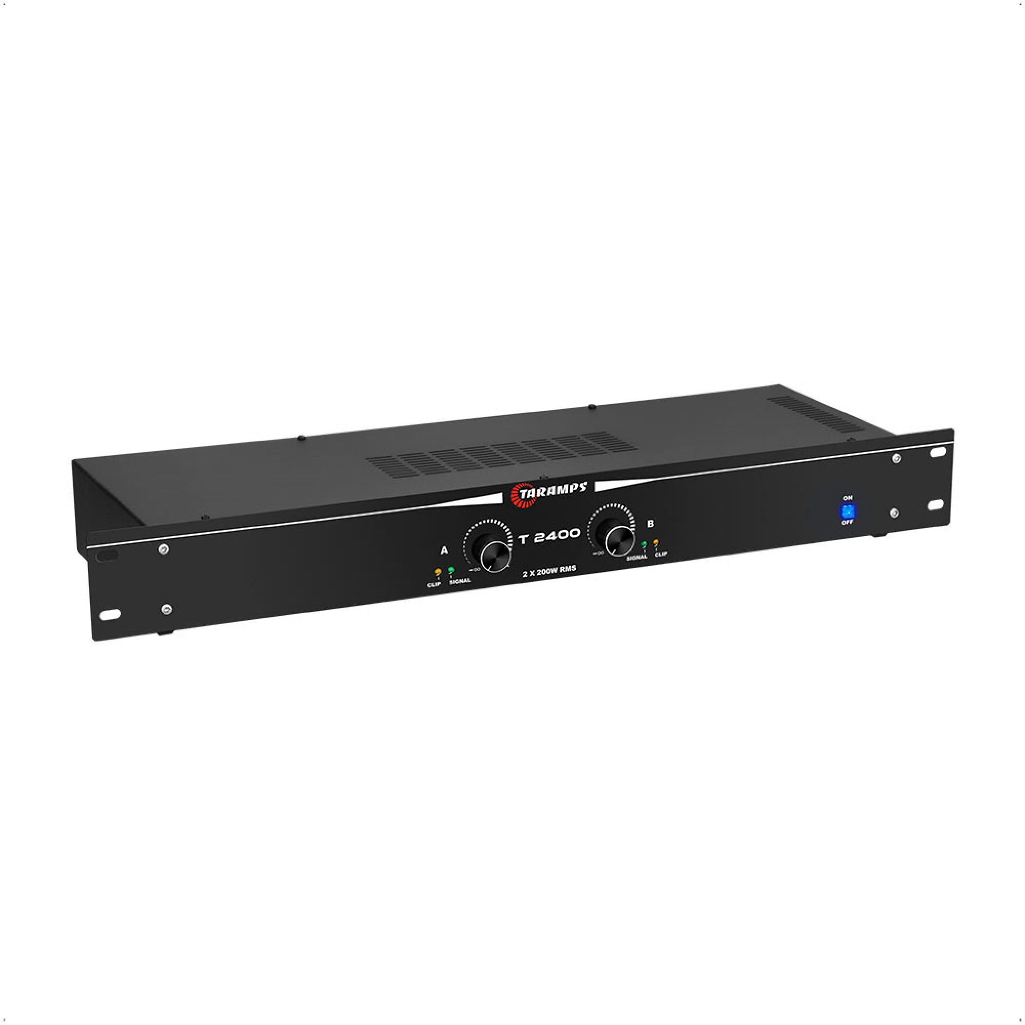 Amplificador Profissional T2400 400W Rms Receiver Preto Taramps - 901940
