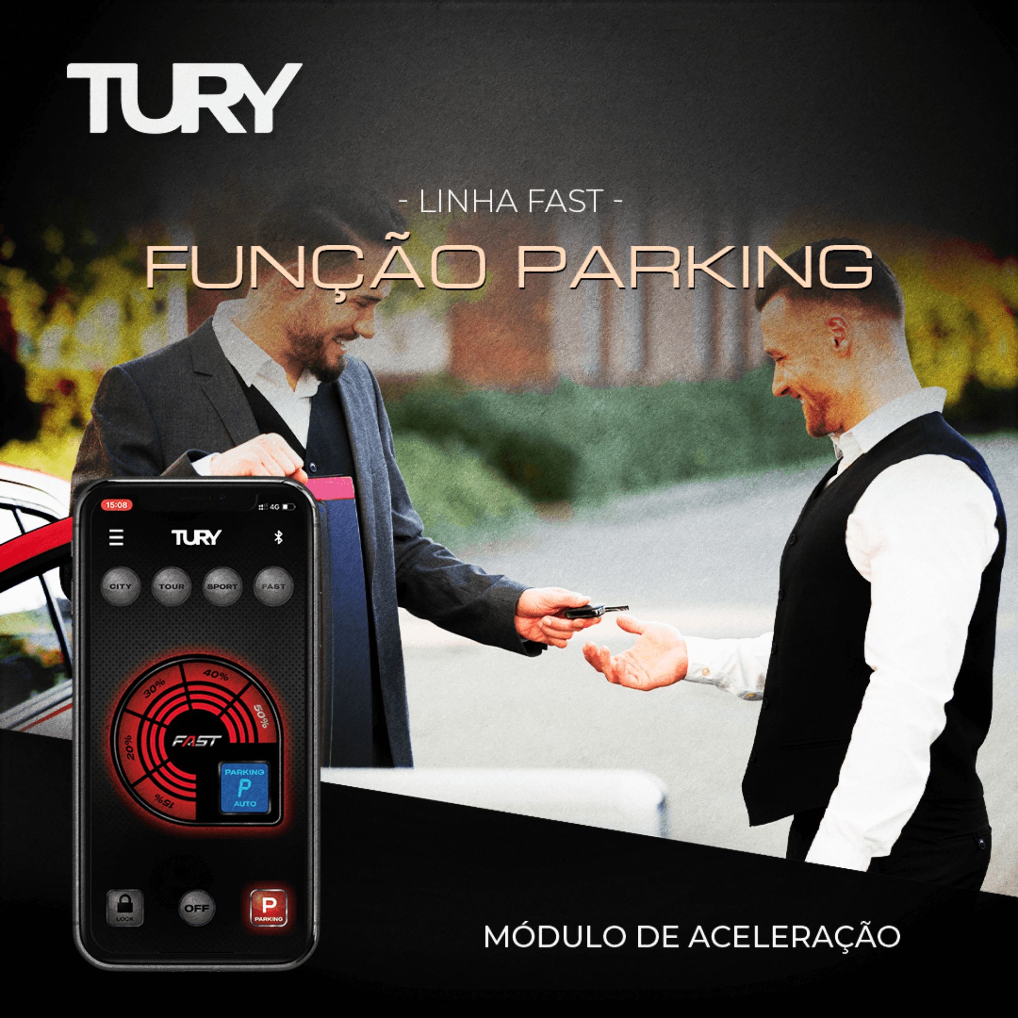 Módulo De Potência e Aceleração Hilux Lexus Mitsubishi Suzuki Tury - FAST3.0D