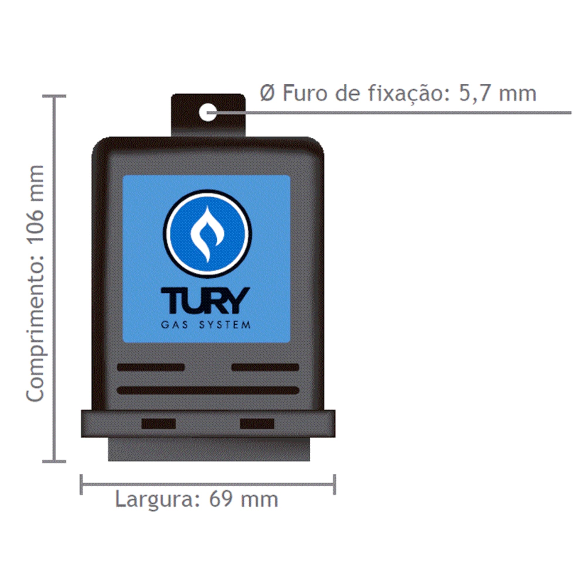 Modulo Variador De Avanço Com Acelerador Eletrônico. Tury - FAST3.0L