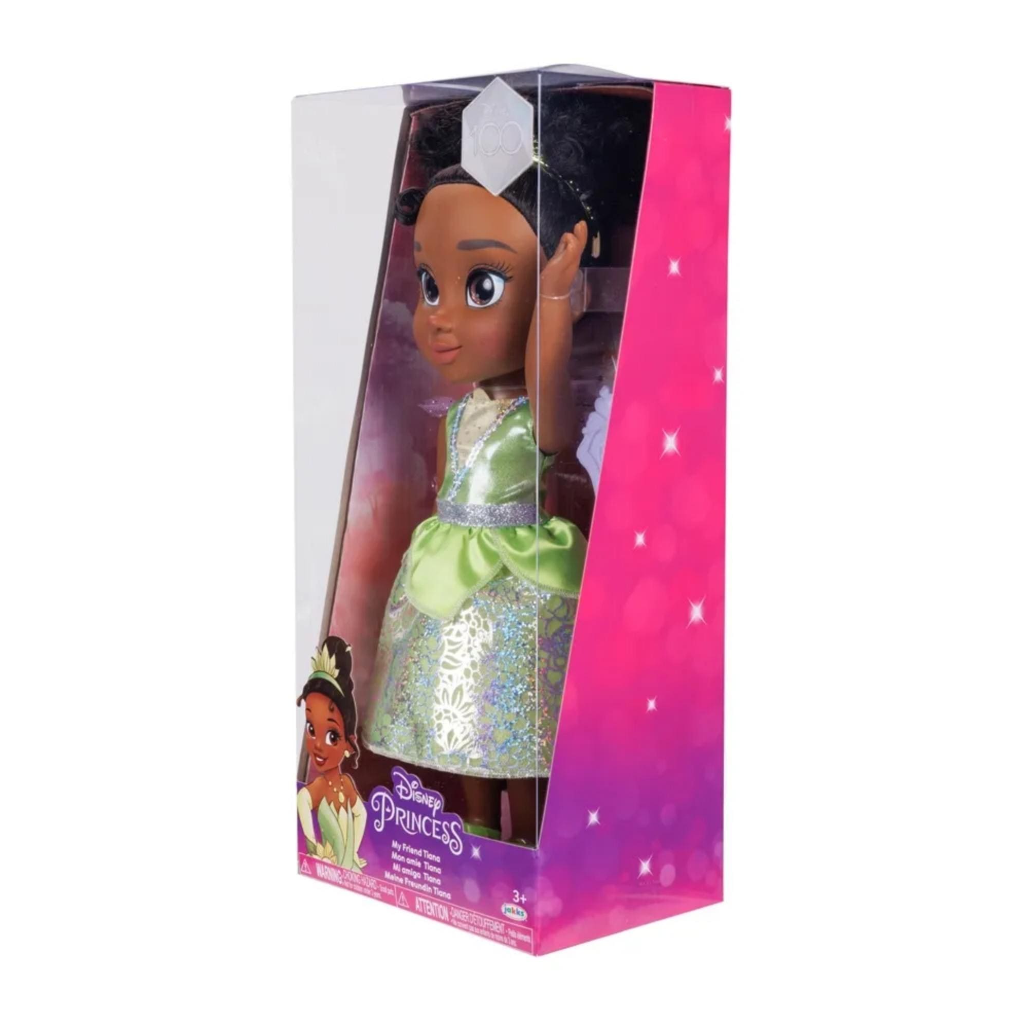 Boneca Tiana Princesas Disney Articulada 38cm recomendada 3+ Anos Multikids - BR1920