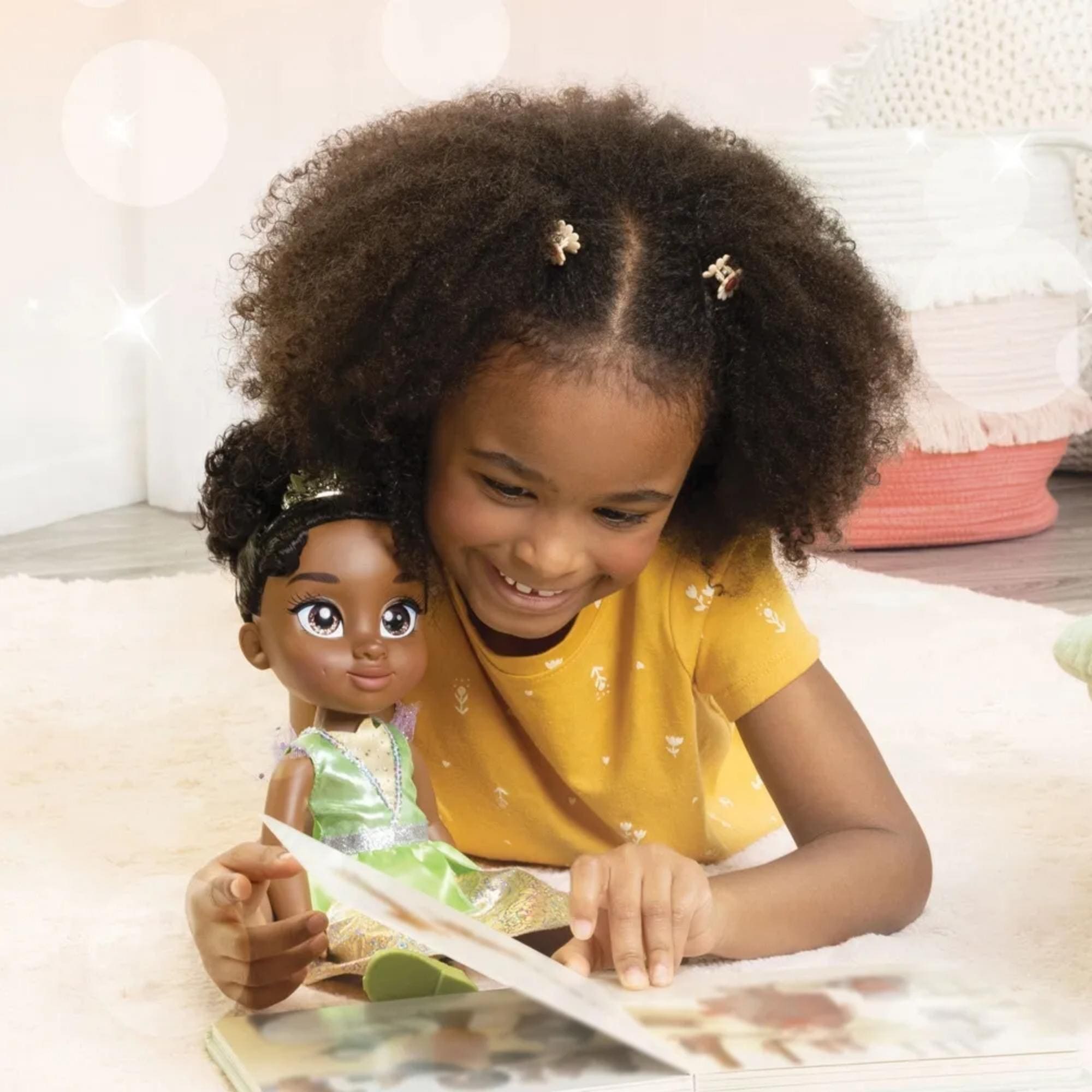 Boneca Tiana Princesas Disney Articulada 38cm recomendada 3+ Anos Multikids - BR1920