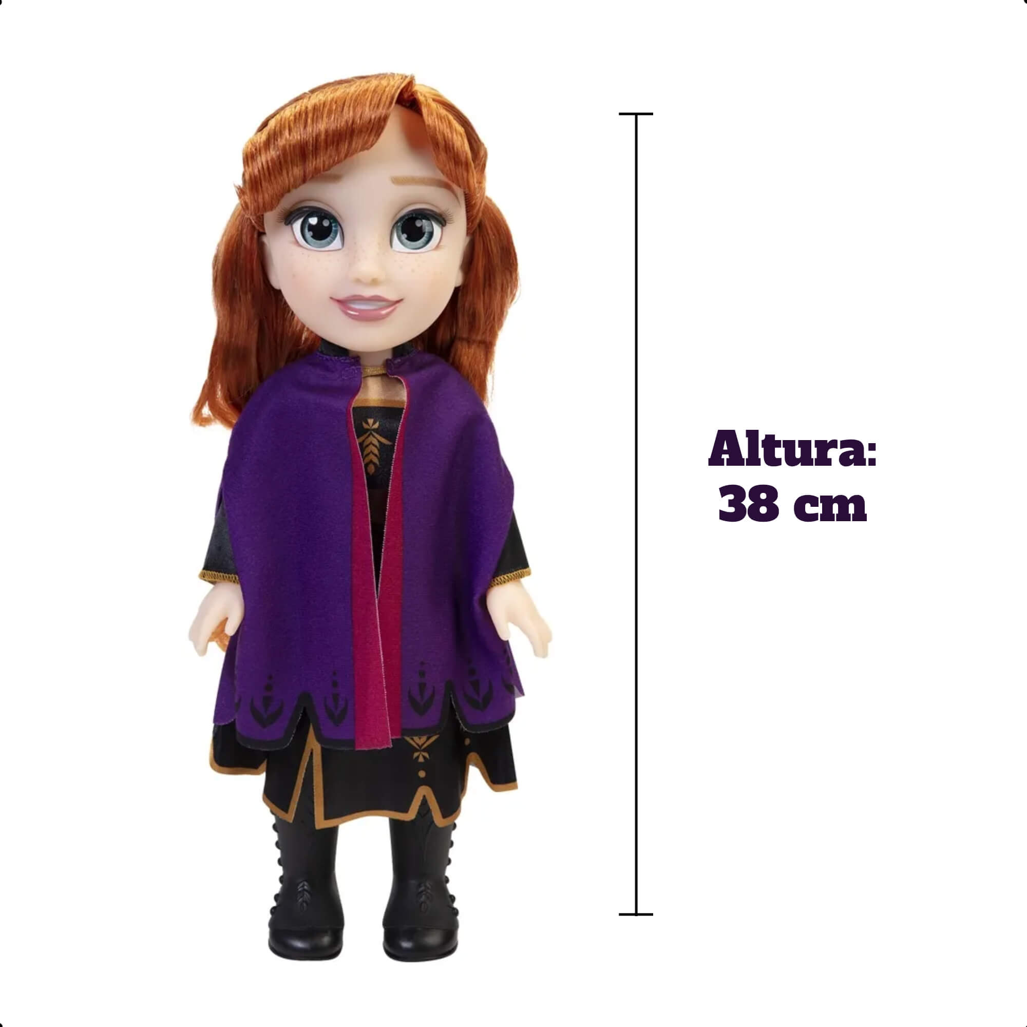 Brinquedo Boneca Articulada Anna Frozen 2 38cm Multikids - BR1922