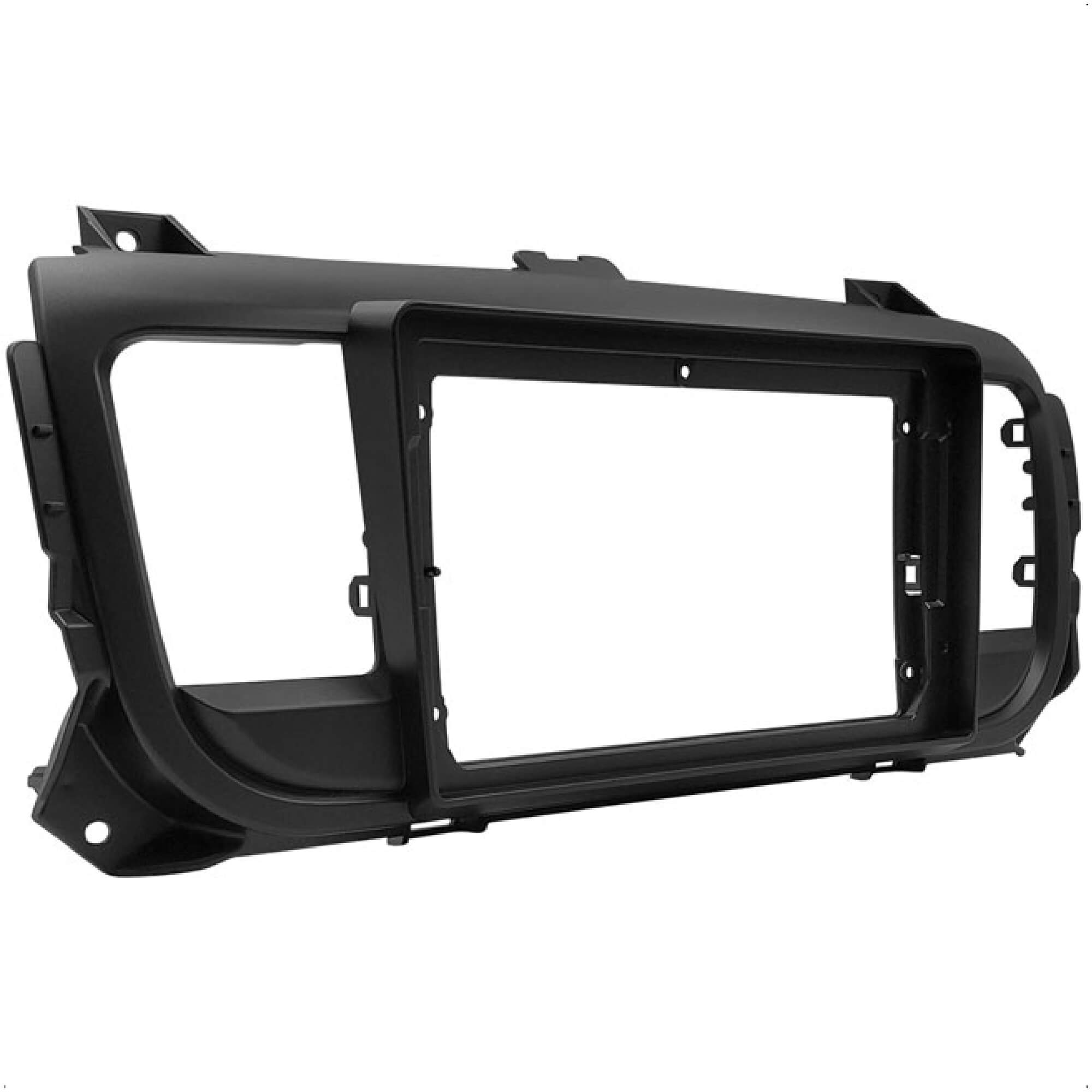 Moldura 9 Polegadas Expert e Jumpy 2021 2022 2023 2024 Preta Expex - EPX9CI002