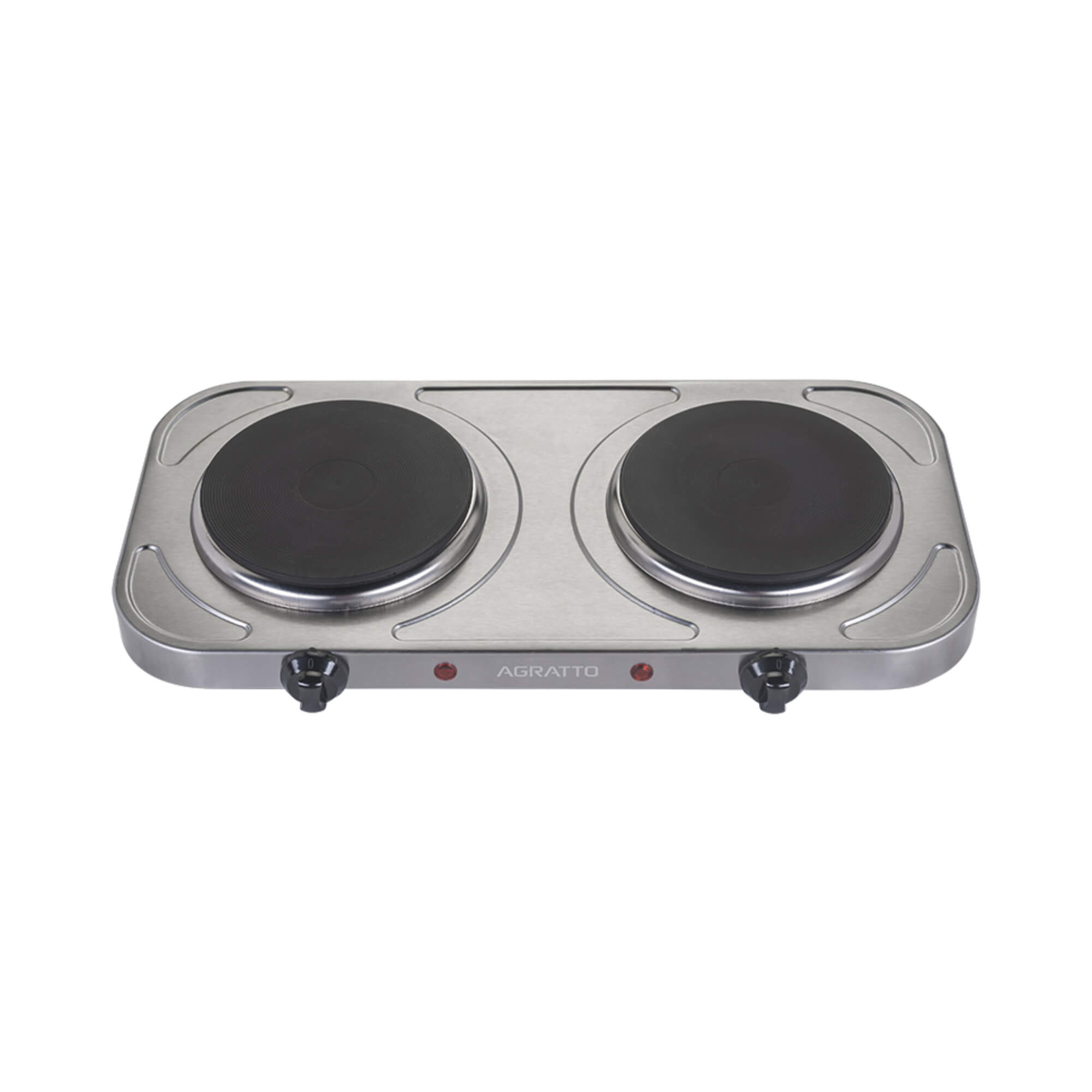 Fogão Elétrico De Mesa Portátil Agratto 127V 2000W 2 Bocas FM-01 - 4917
