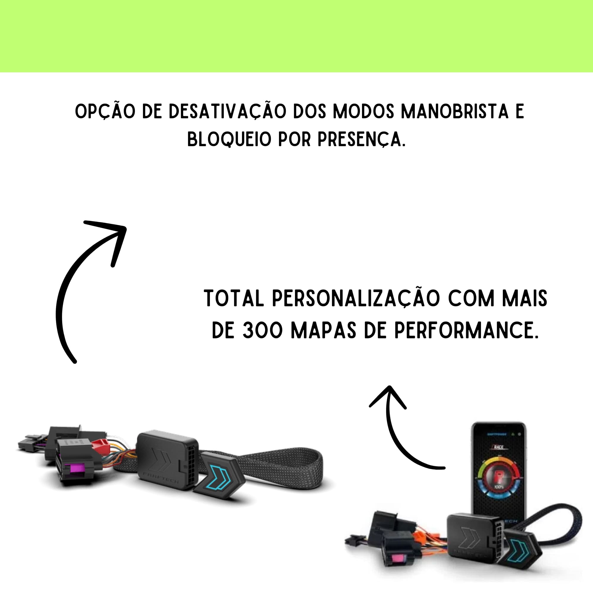 Shift Power Chip Pedal Acelerador Controle por App Plug and play Faaftech - FT-SP22+