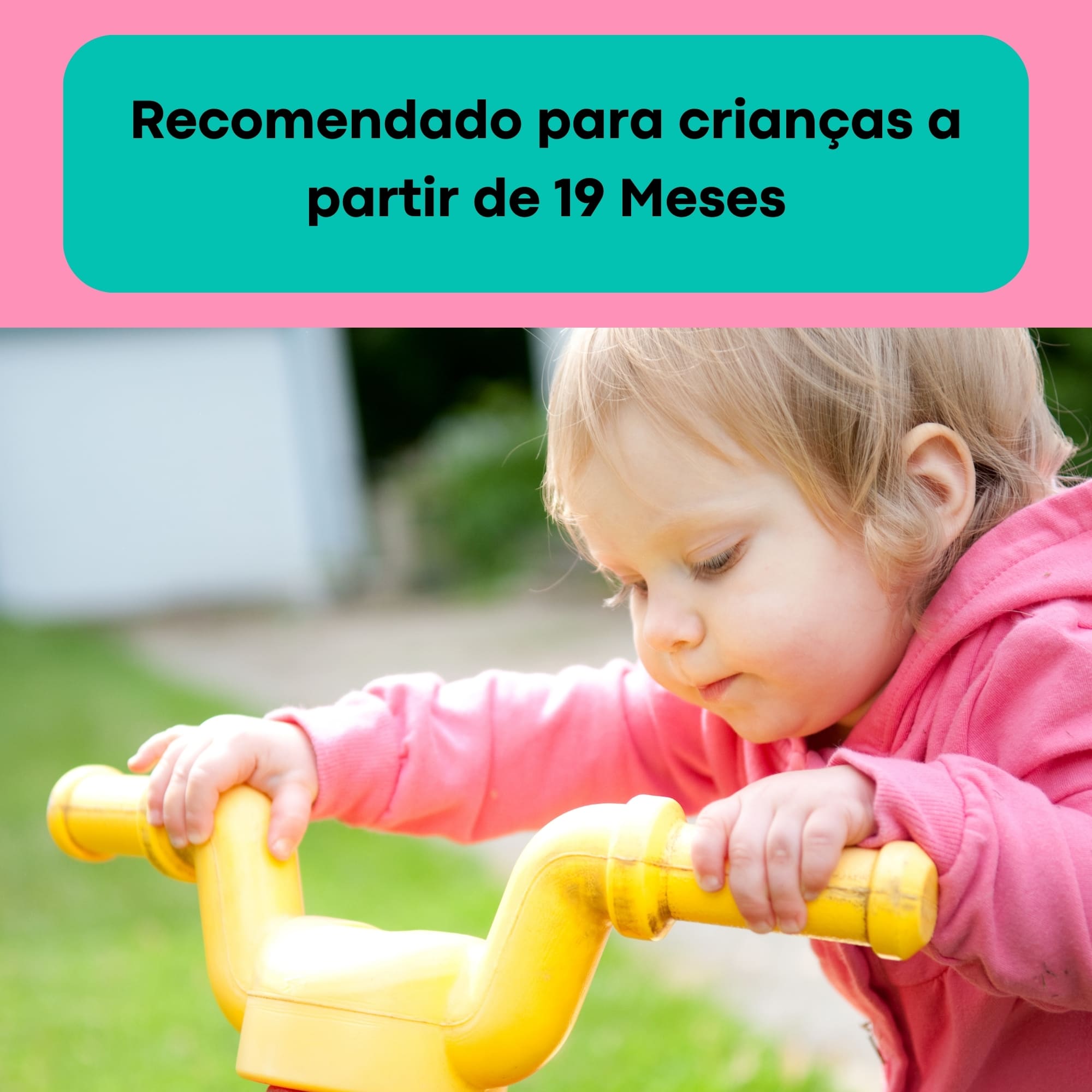 Brinquedo Triciclo Infantil LOL com Cestinha p/ Crianças a Partir de 19 Meses Xalingo - 21843