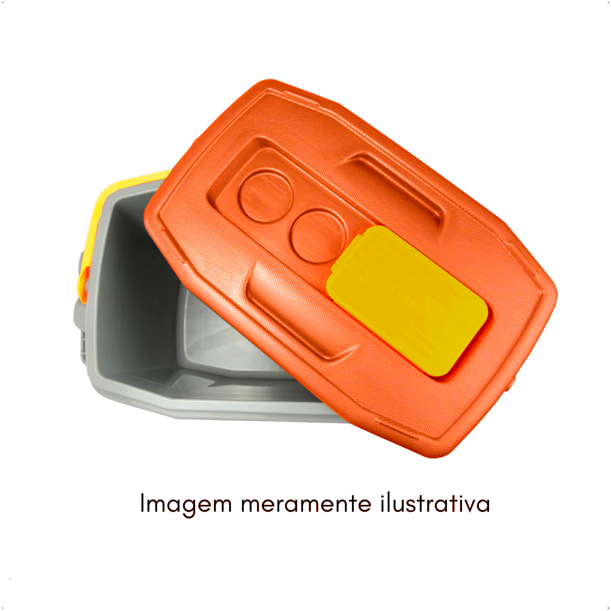 Caixa Térmica SUV 32L Laranja e Amarelo Conservação Térmica - Termolar 3502MA 57802