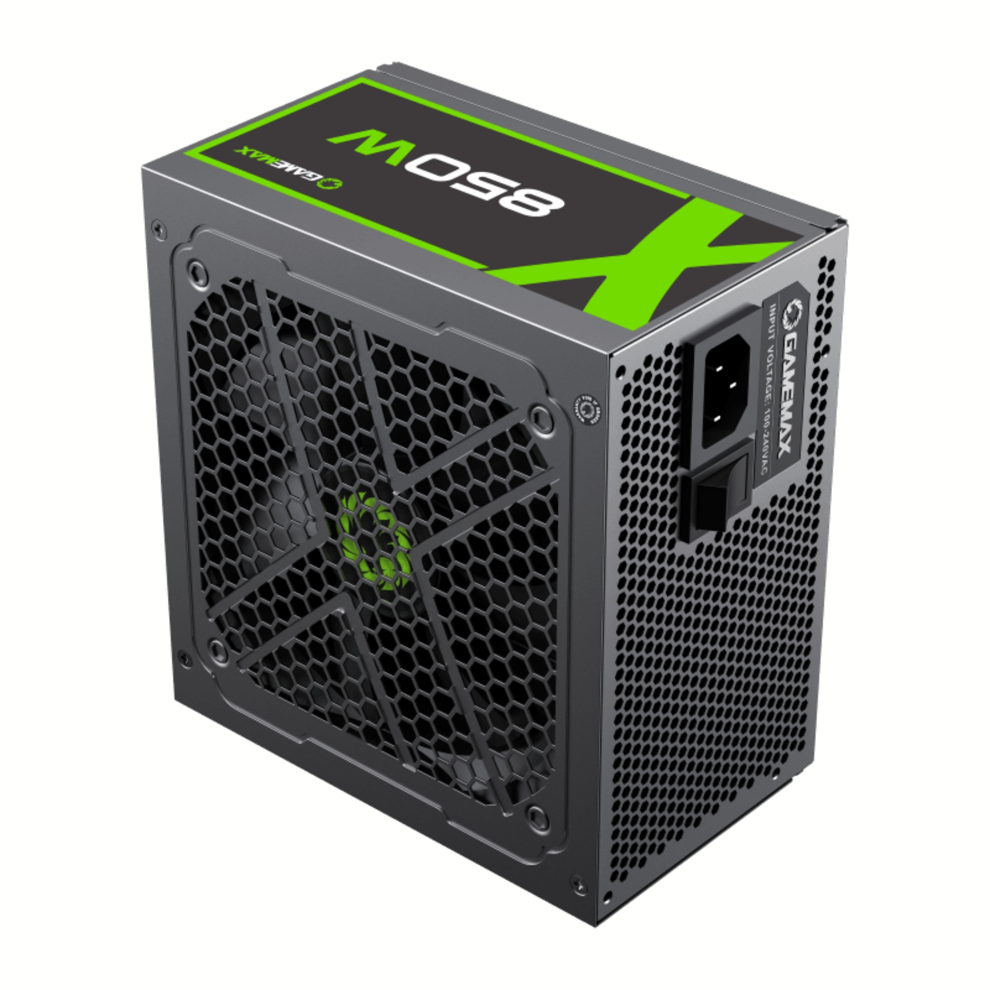 Fonte ATX 850W Gamer Full Modular GX850 Real 80 Plus Gold PFC Ativo Preta Gamemax