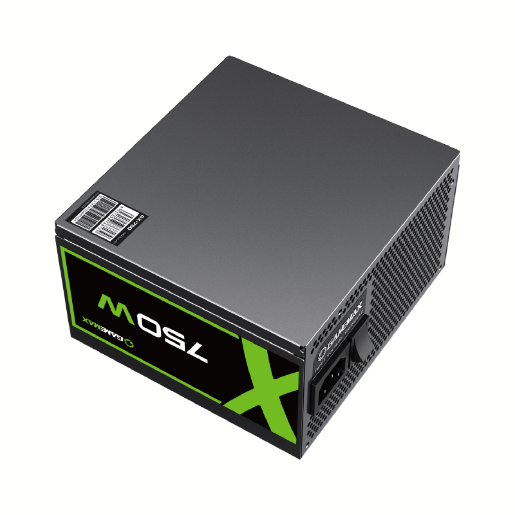 Fonte ATX 750W Gamer Full Modular GX750 Real 80 Plus Gold PFC Ativo Preta Gamemax 	001000084