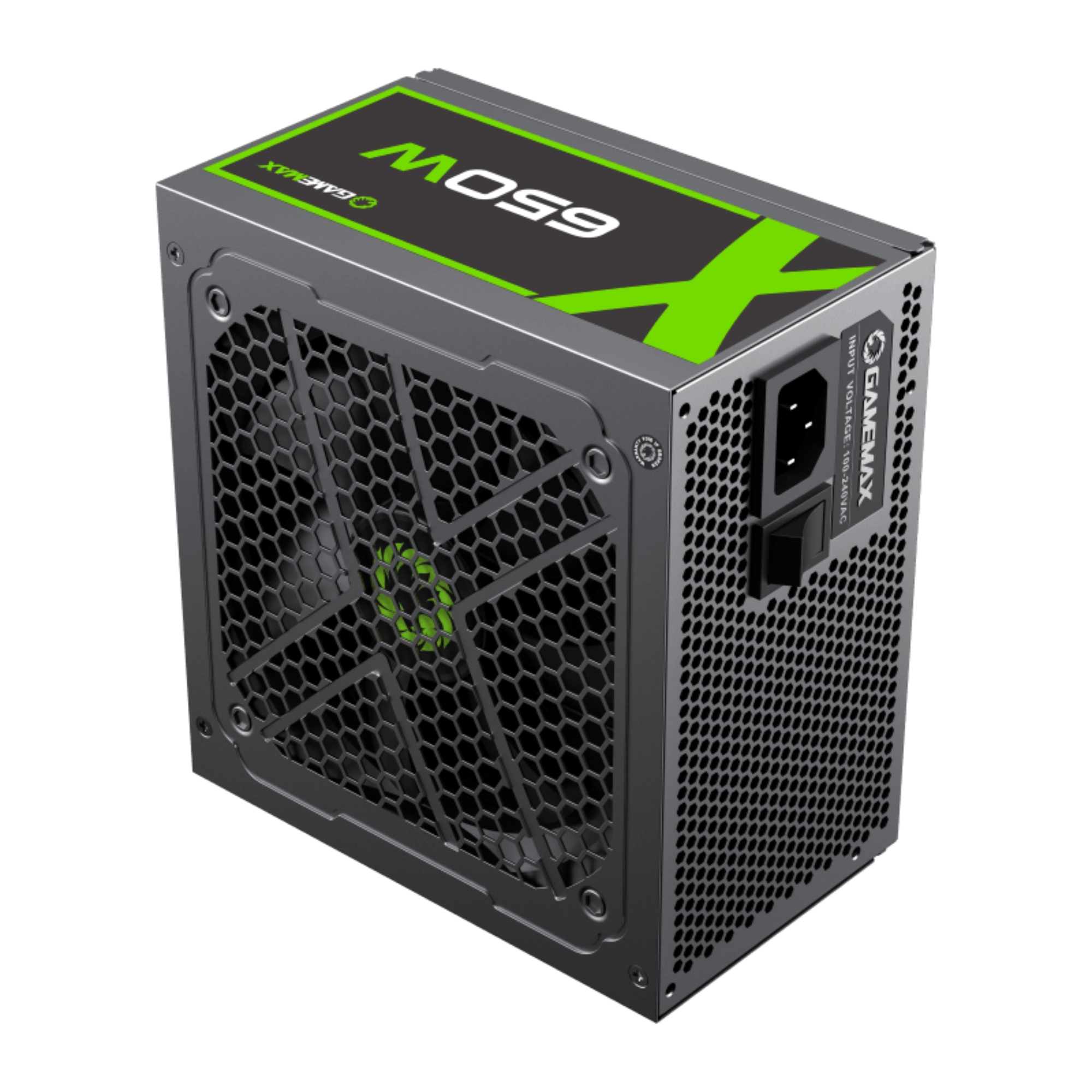Fonte ATX 650W Gamer Full Modular GX650 Real 80 Plus Gold PFC Ativo Preta Gamemax