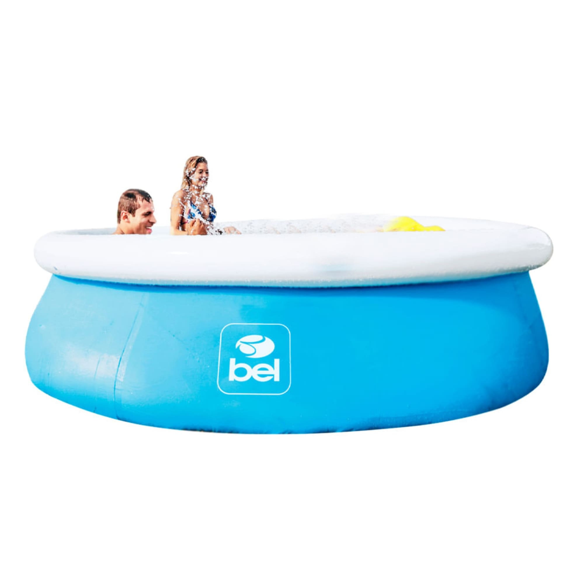 Piscina Inflável Azul 3.700L Azul Capacidade de até 4 Adultos (2,70m x 70cm) BEL - 370000