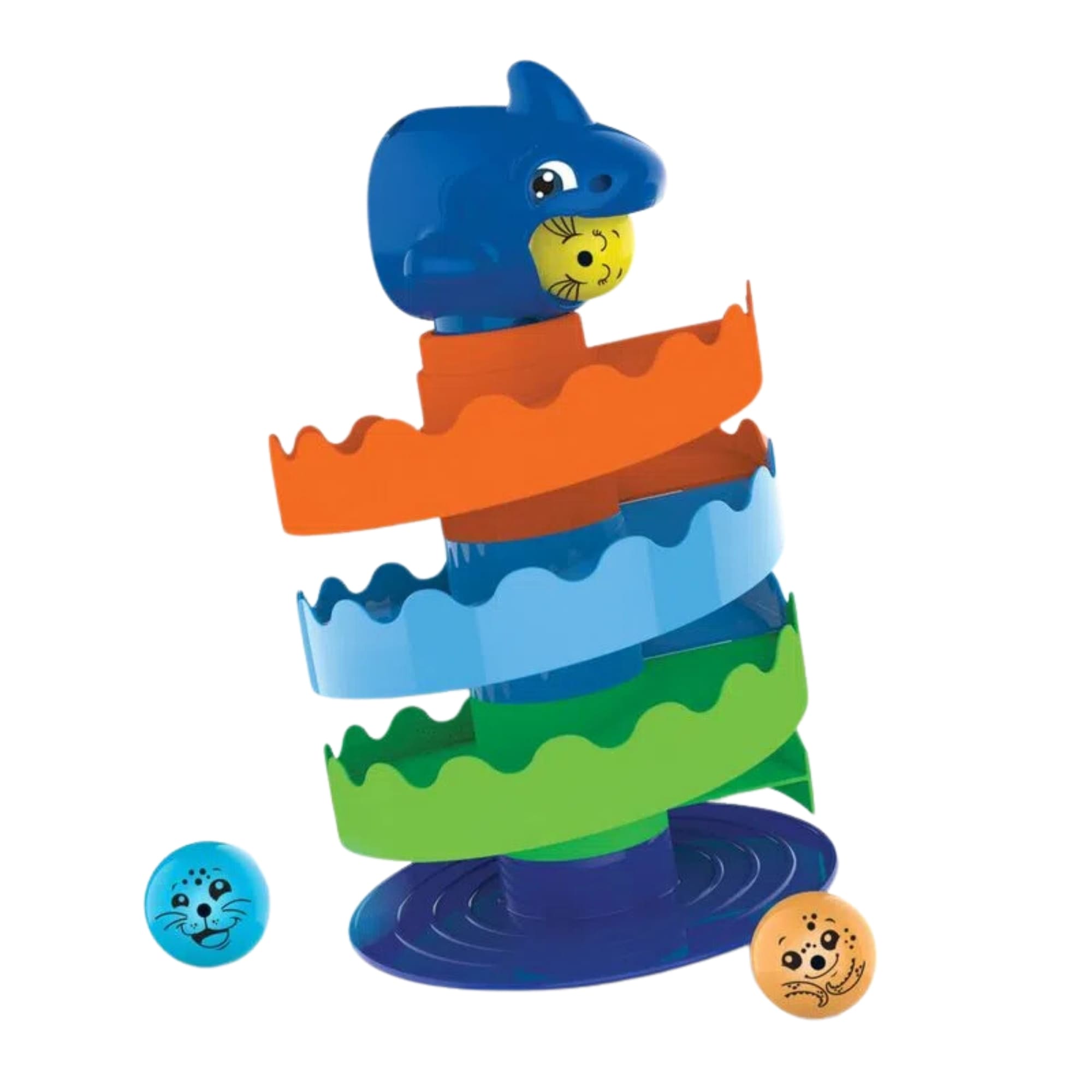 Brinquedo Infantil Gira Gira Tubarão Recomendado para Crianças a Partir dos 12 Meses Elka - 1239