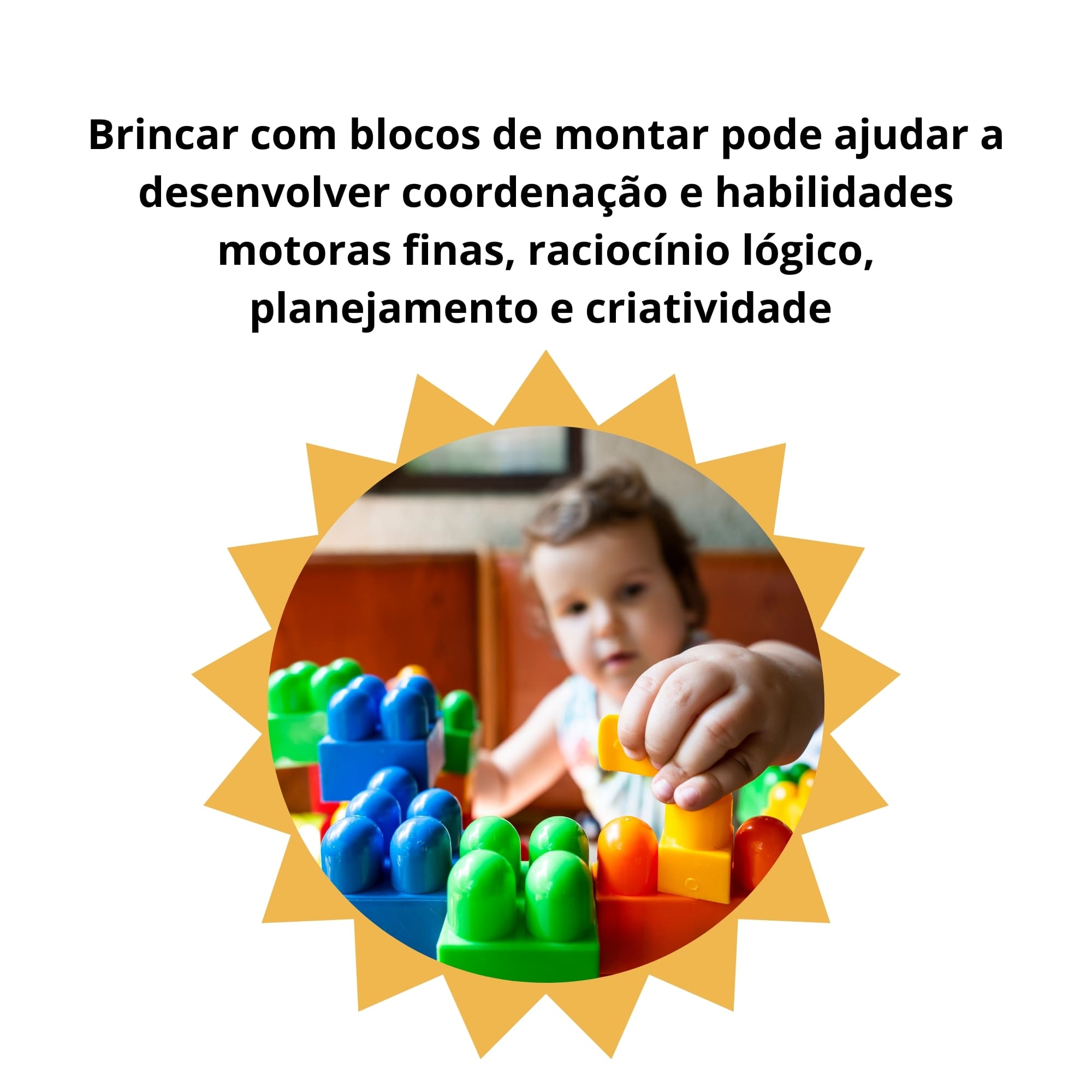 Brinquedo Blocos de Montar Fofo Blocos Galinha Pintadinha 15 peças Elka - 1047