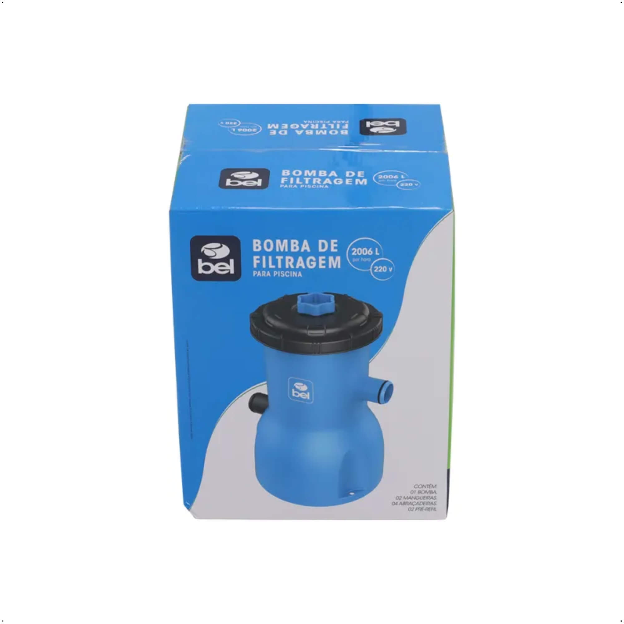 Bomba de Filtragem 2.006L/h Filtro para Piscina 220v Bel - 174700