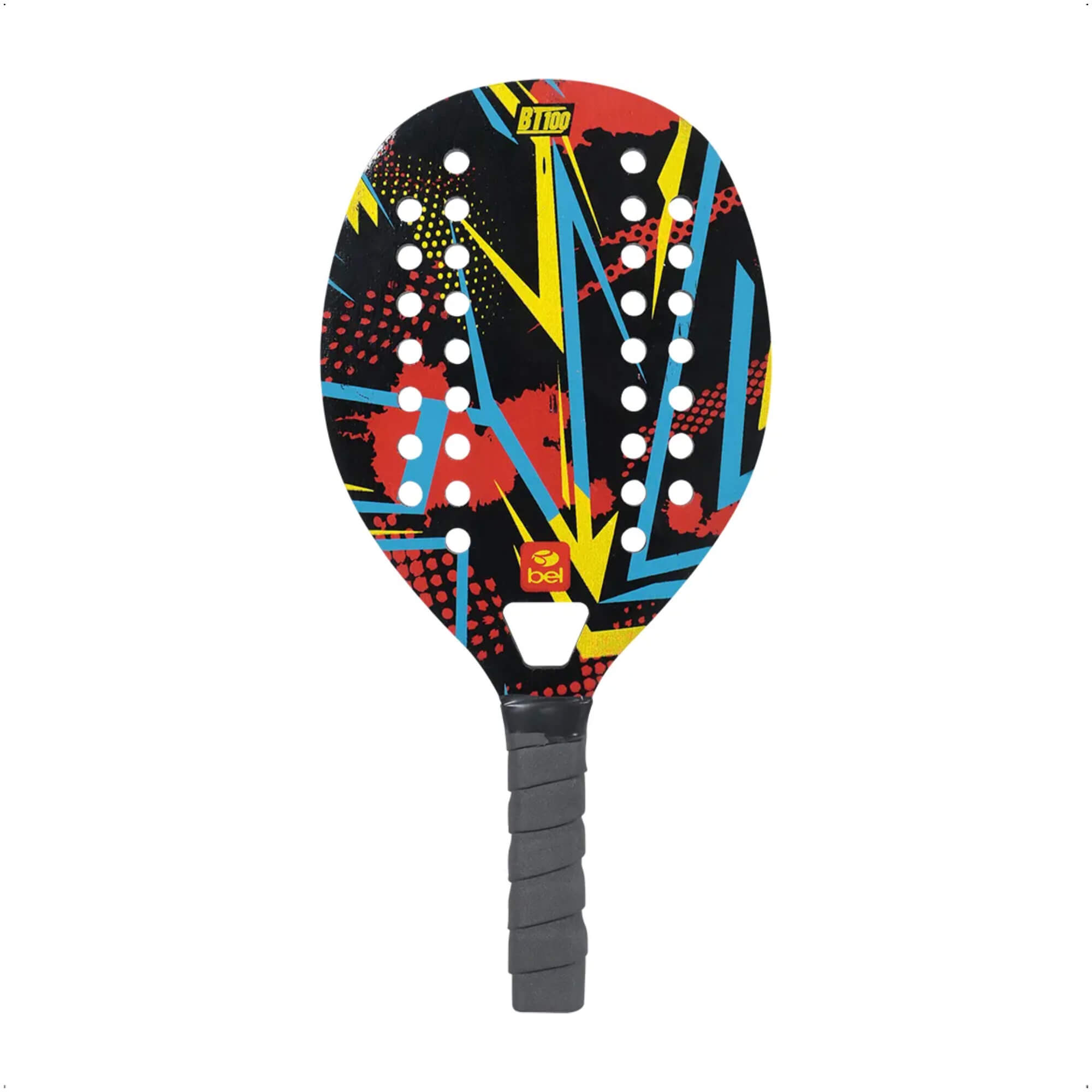 Kit Raquete Beach Tennis de Praia com Bolinha Vermelho BT100 - BEL 480604