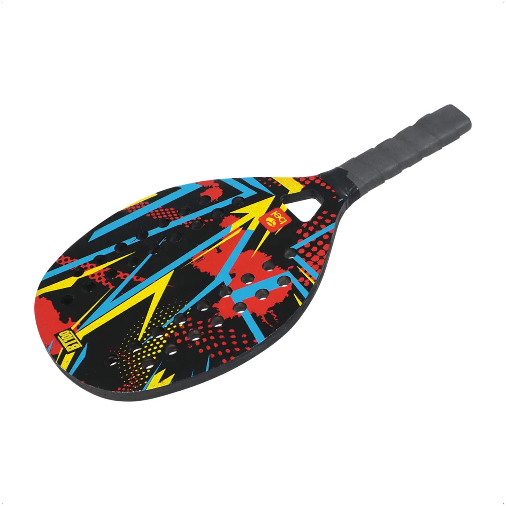 Kit Raquete Beach Tennis de Praia com Bolinha Vermelho BT100 - BEL 480604
